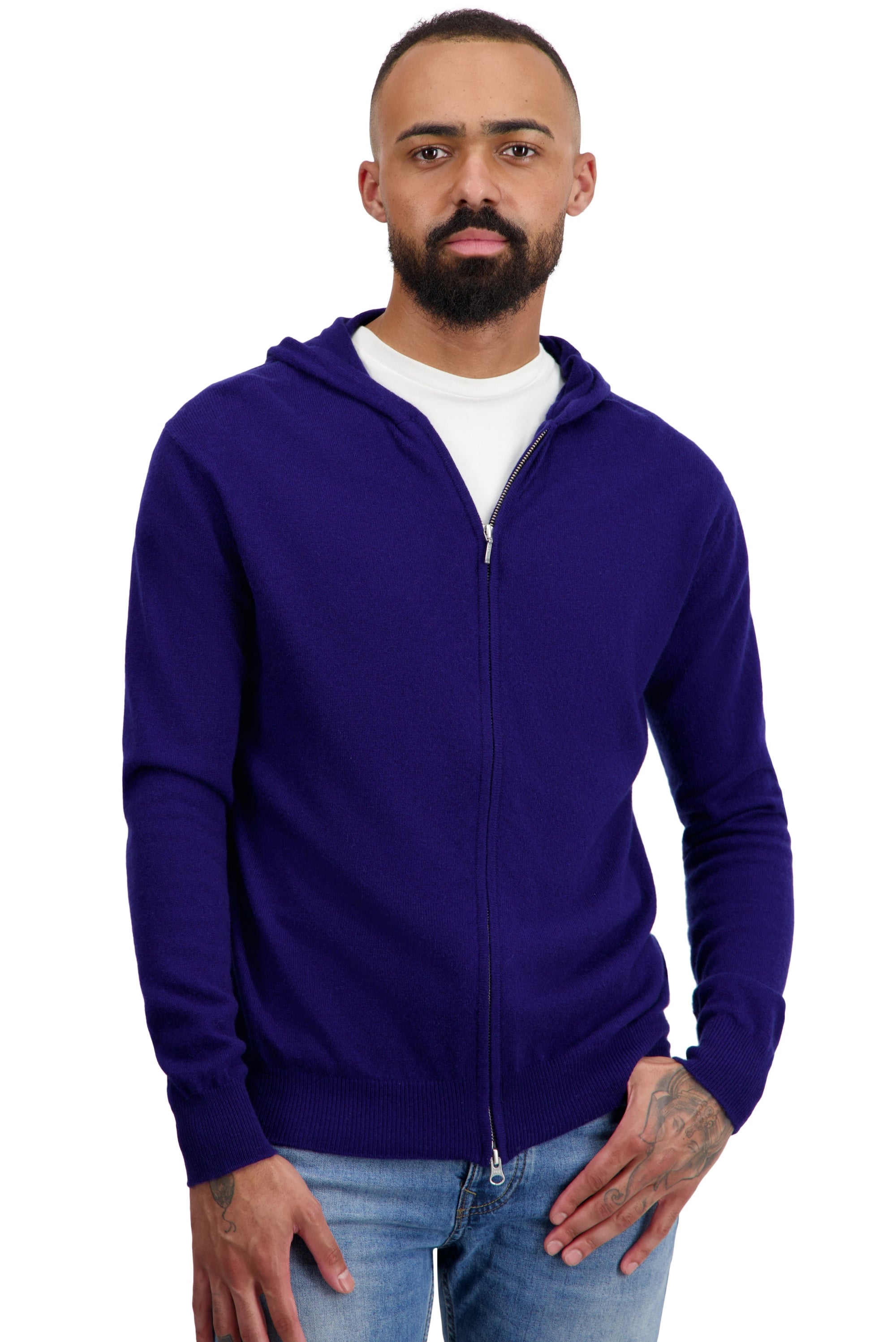 Taboo in cashmere uomo - french navy - Mahogany