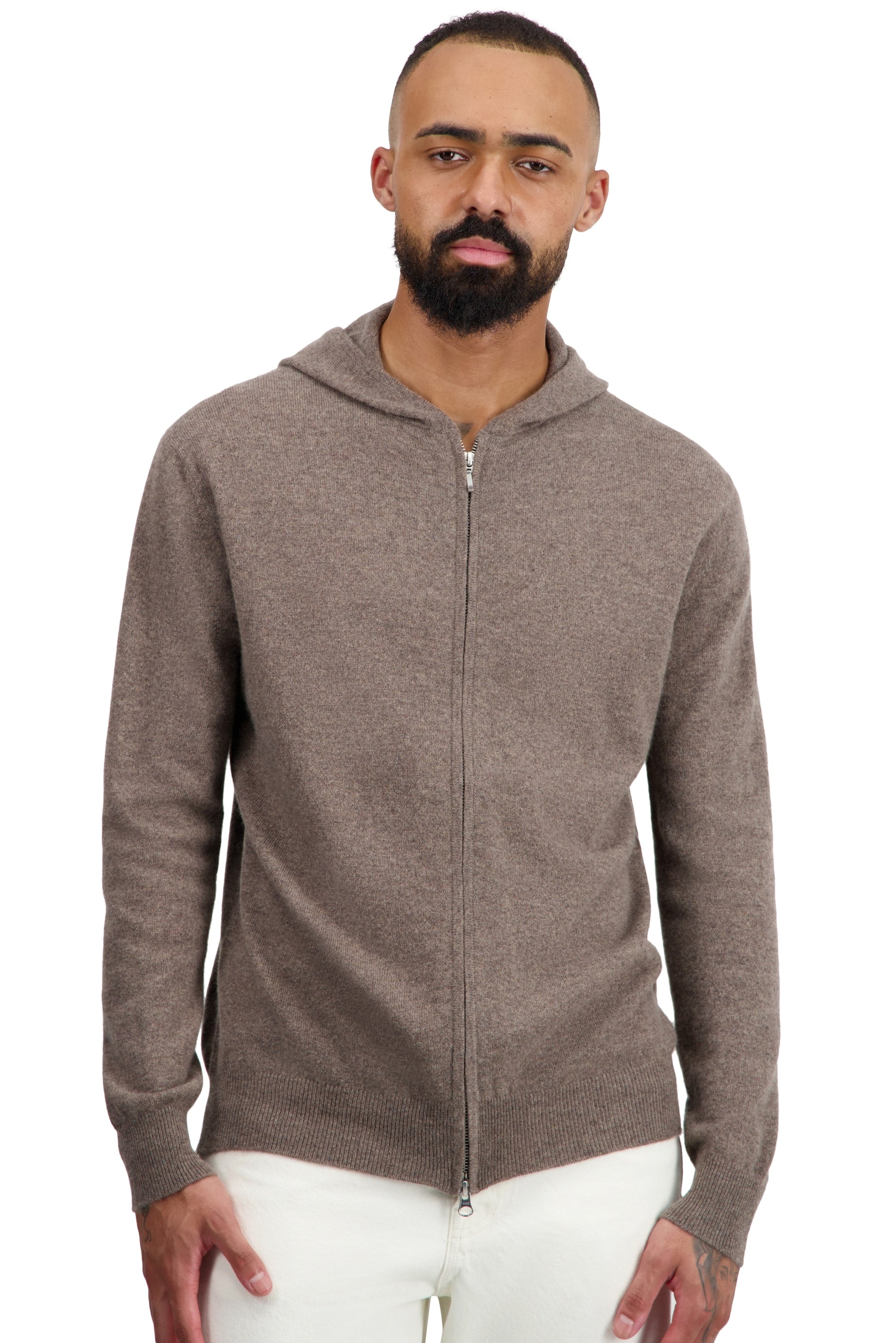 Taboo in cashmere uomo - otter - Mahogany
