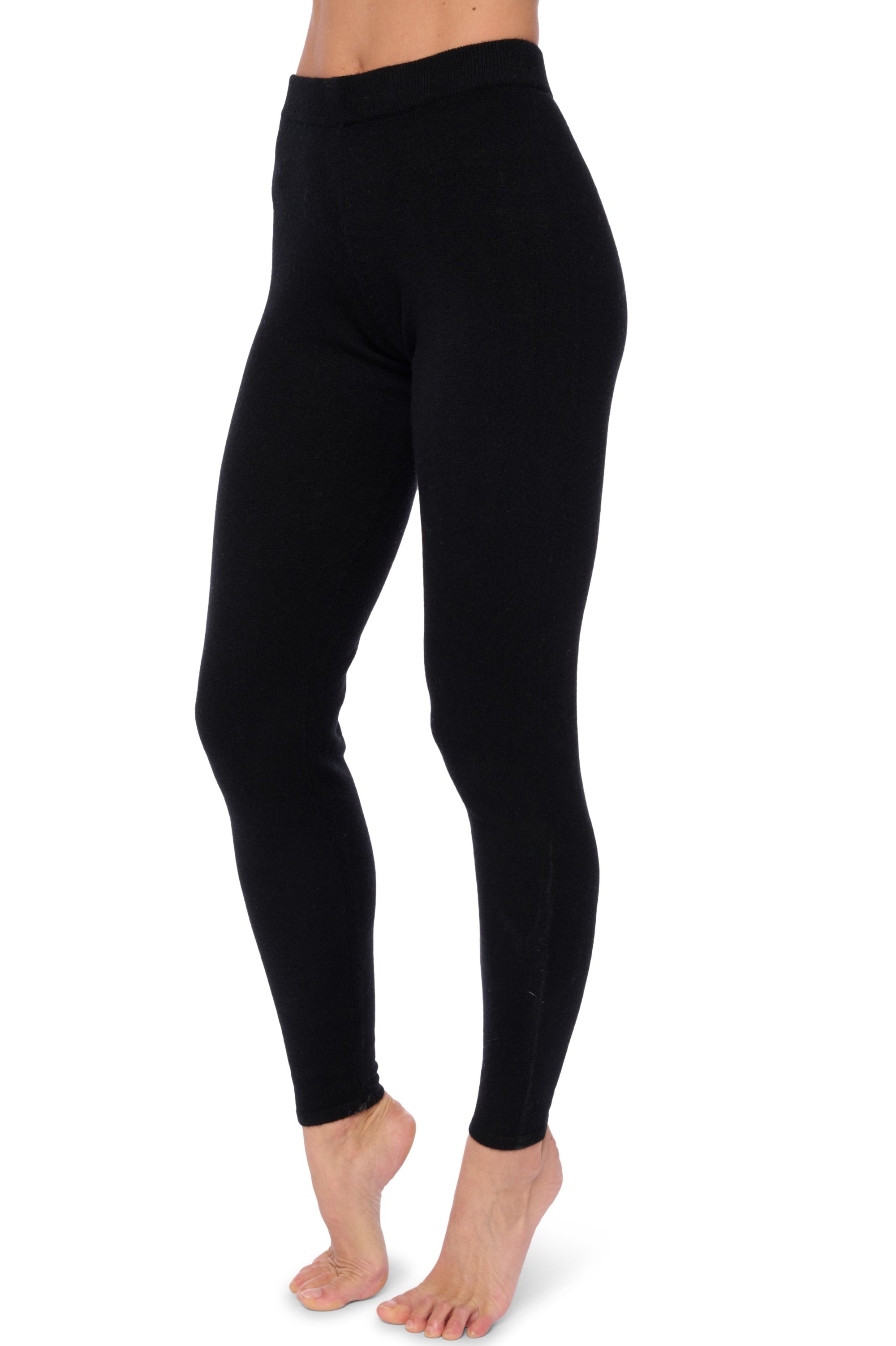 Tadasana in cashmere donna - nero - Mahogany