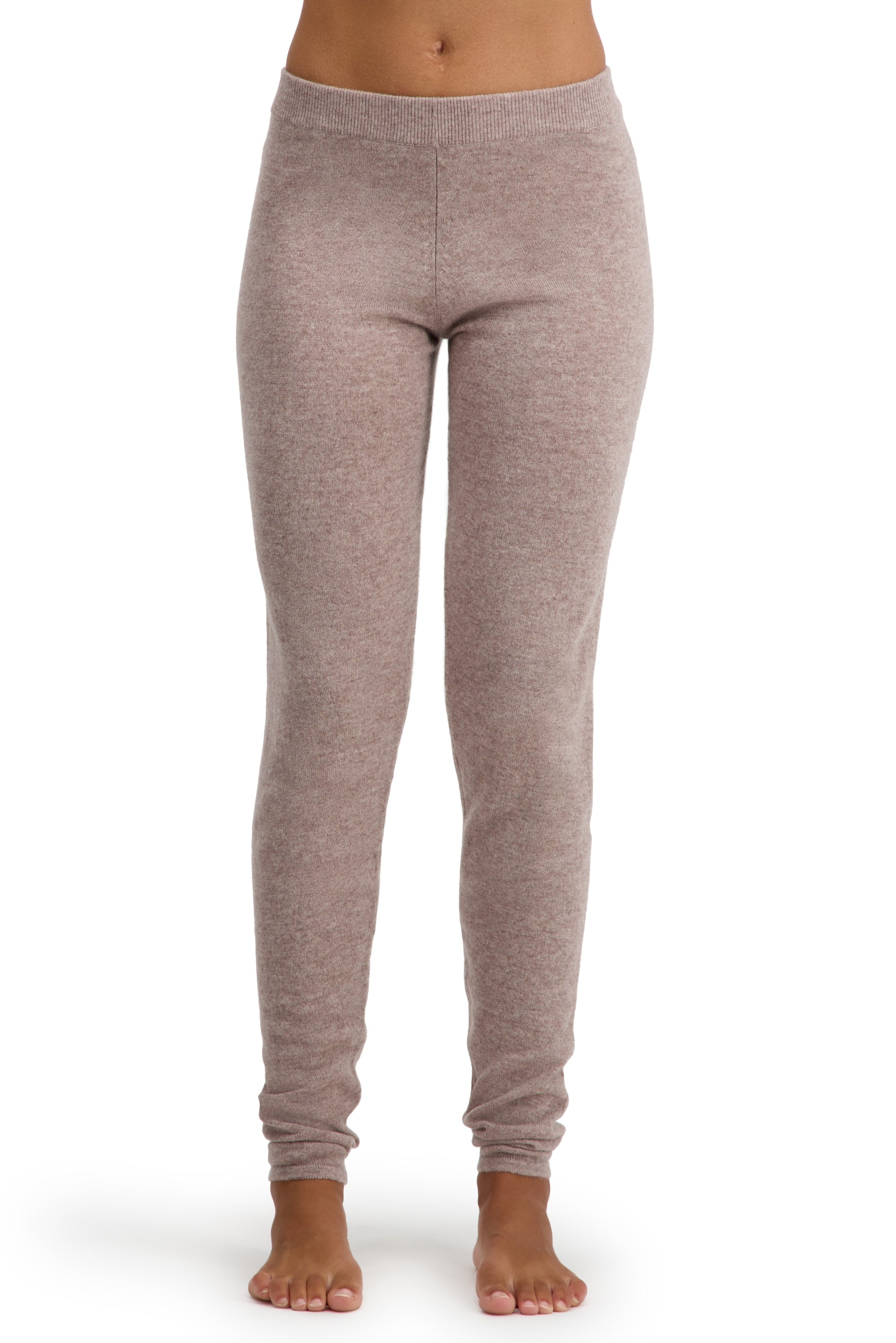 Tadasana in cashmere donna - toast - Mahogany