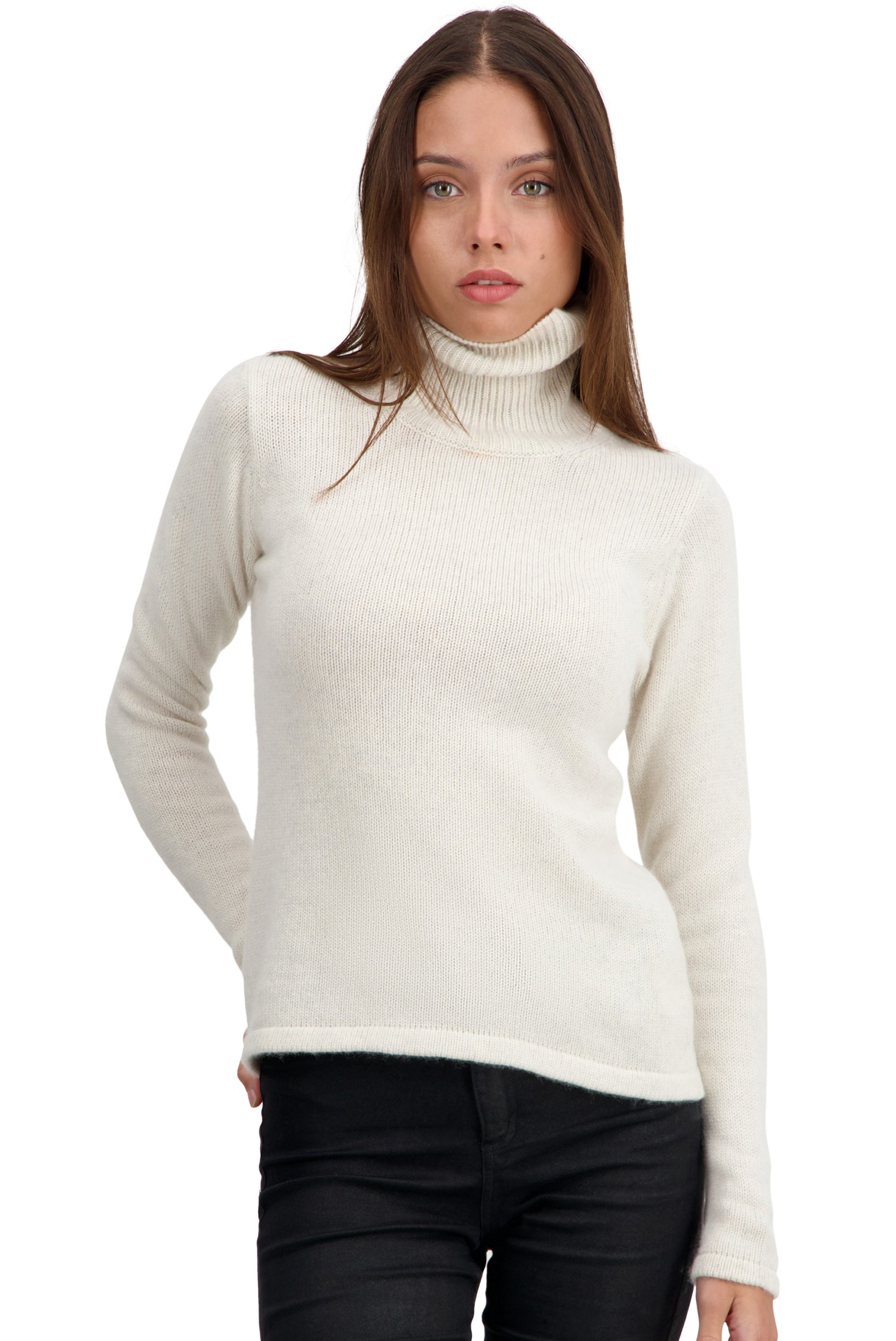 Taipei in cashmere donna - phantom - Mahogany