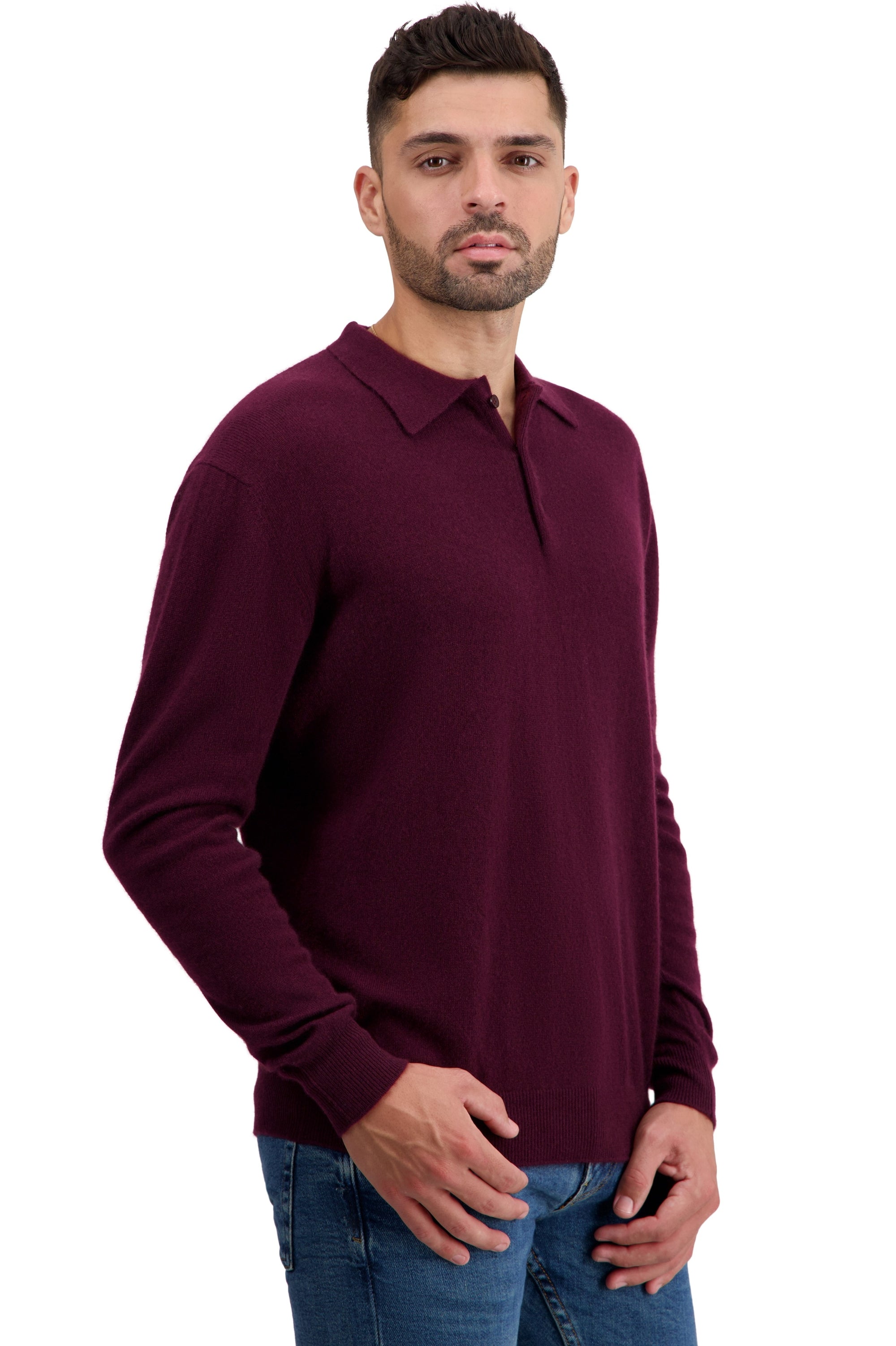 Tarn in cashmere uomo - bordeaux - Mahogany