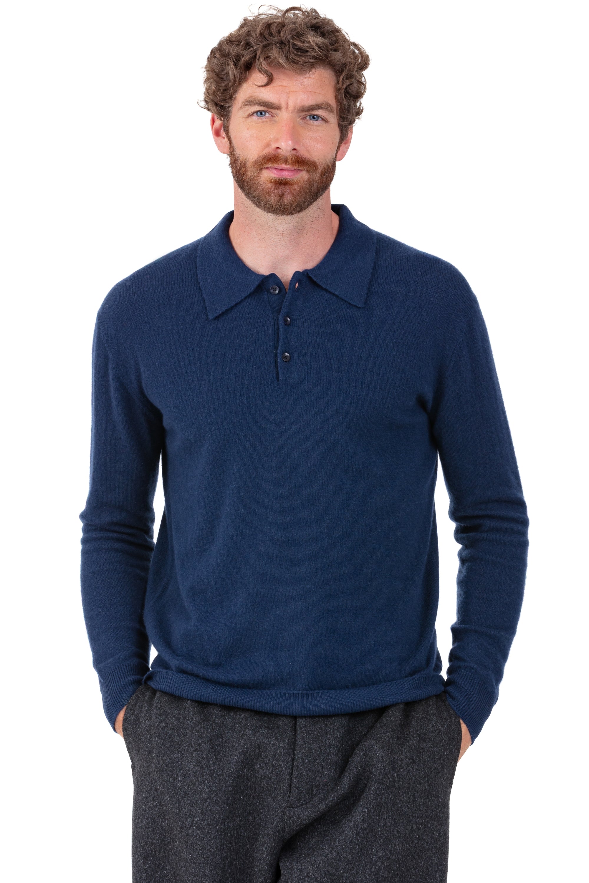 Tarn in cashmere uomo - marine foncé - Mahogany