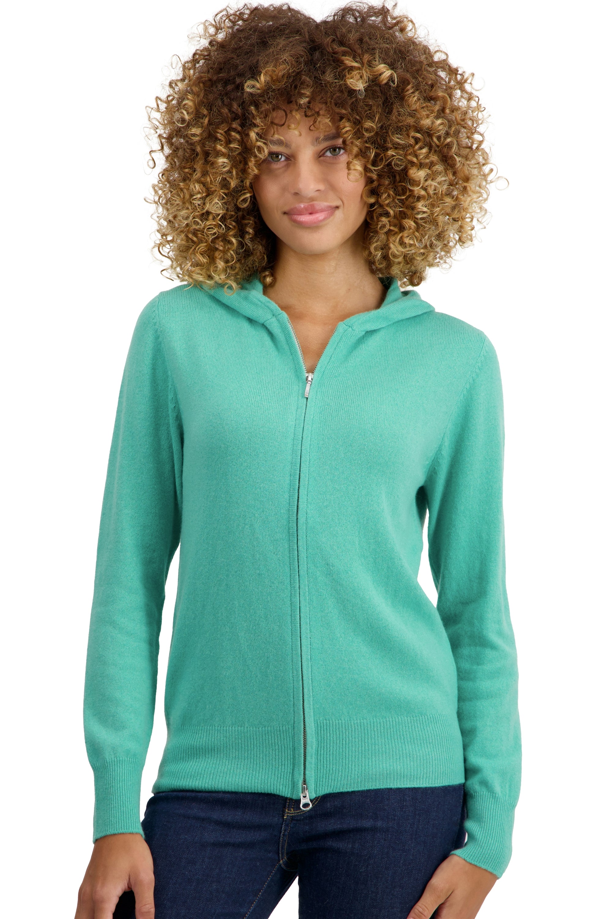 Tina in cashmere donna - nile - Mahogany