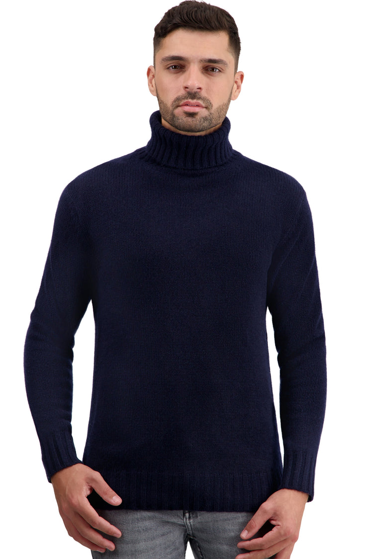 Tobago in cashmere uomo - marine foncé - Mahogany