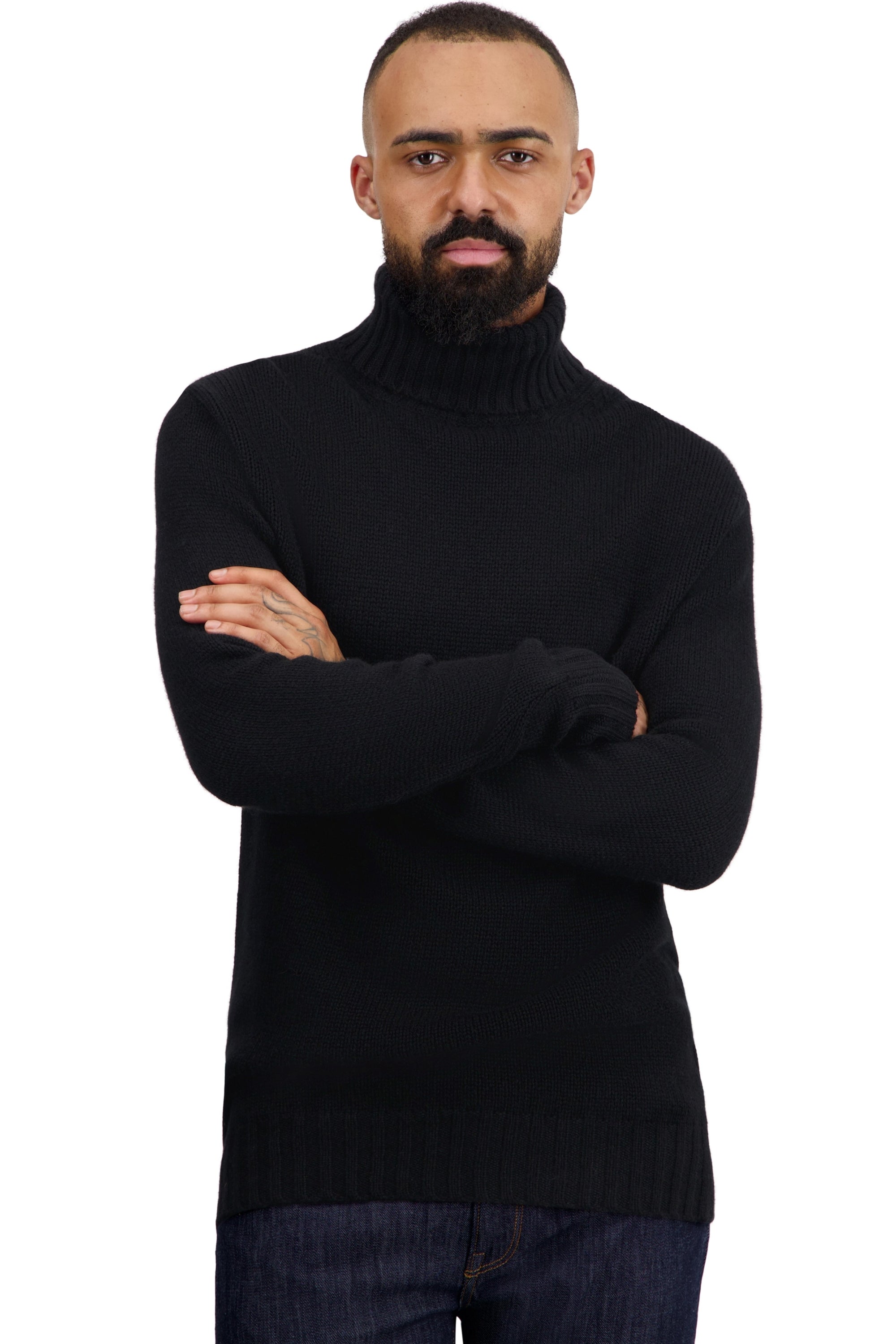 Tobago in cashmere uomo - nero - Mahogany