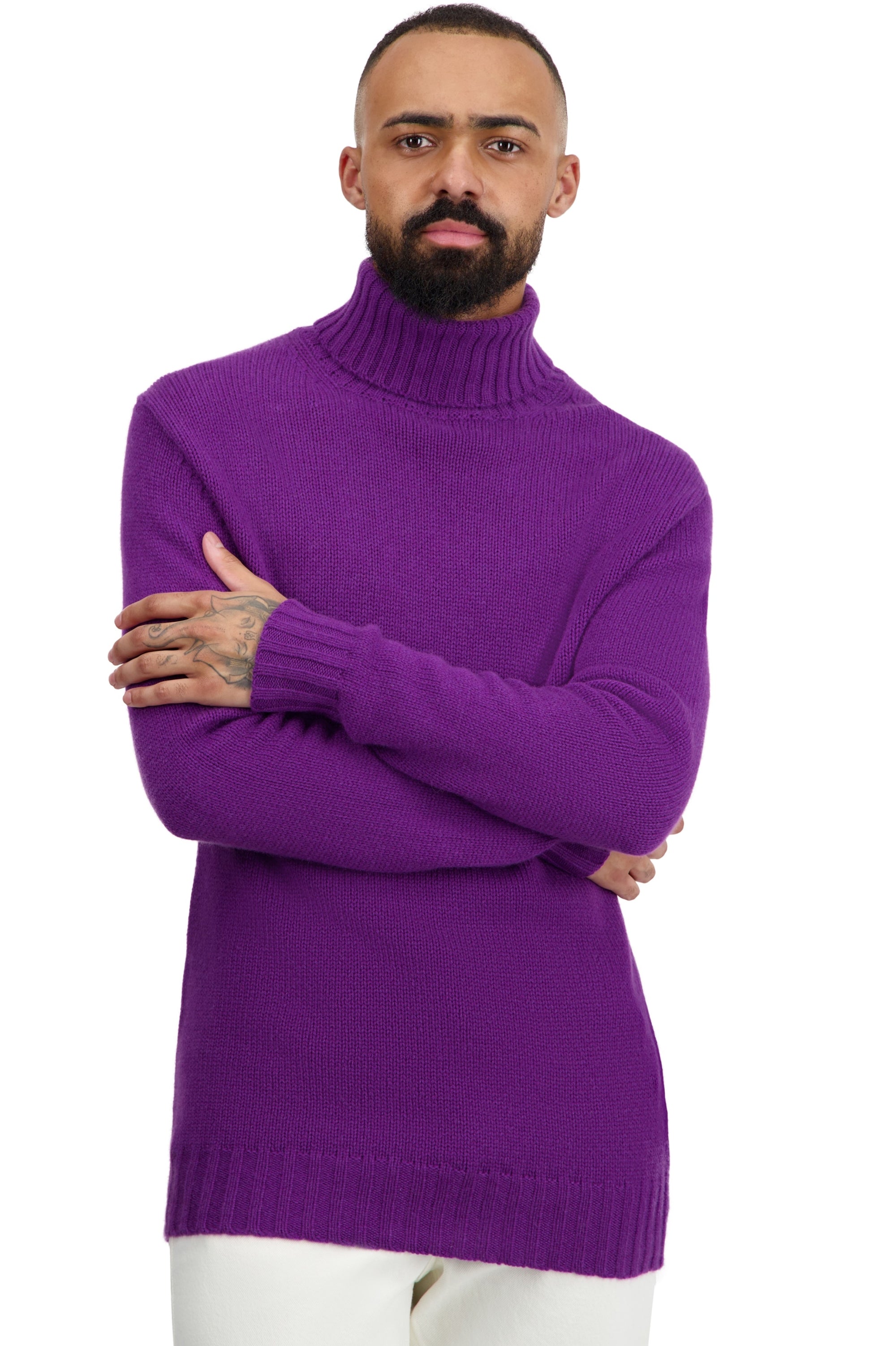 Tobago in cashmere uomo - regalia - Mahogany
