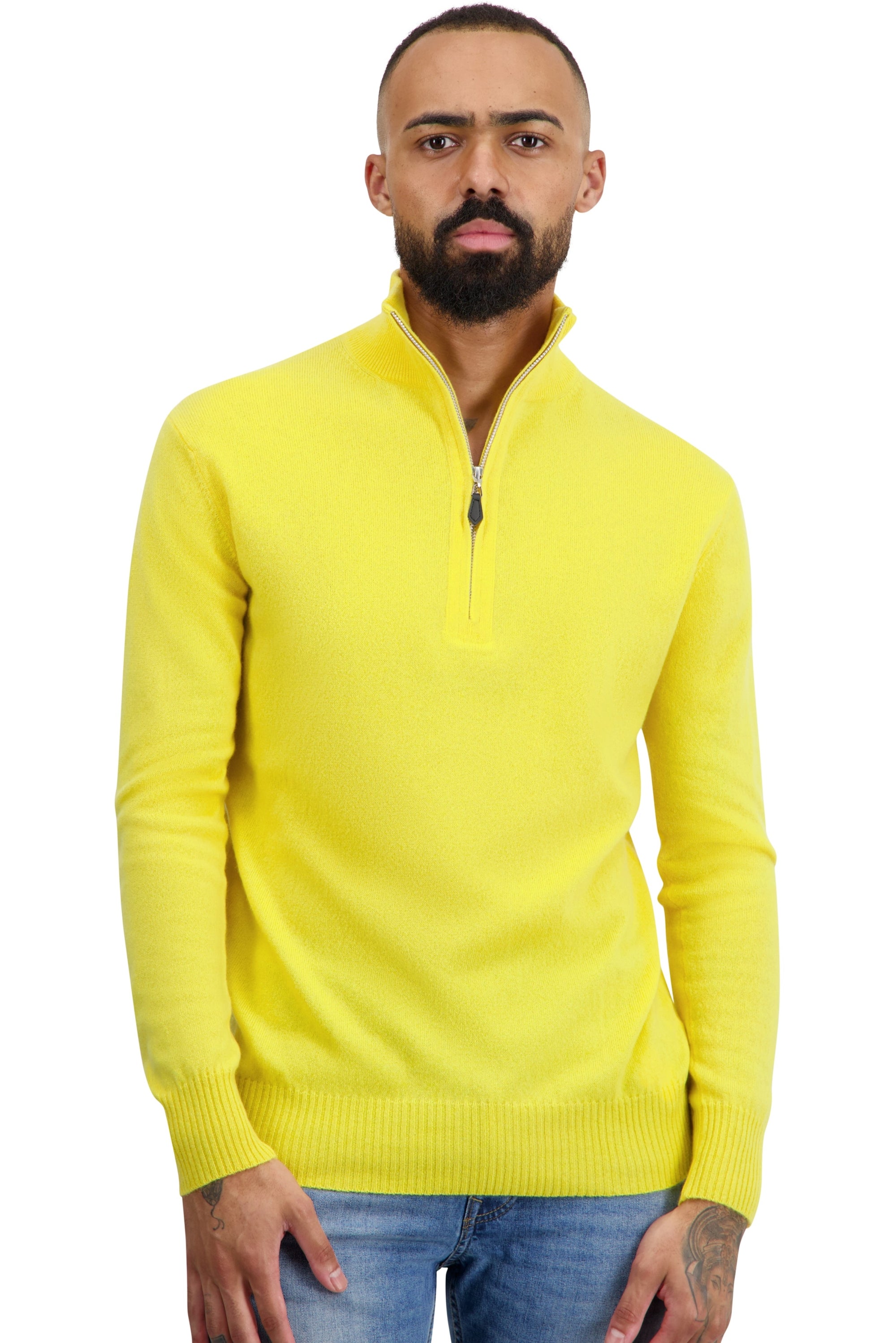 Toulon in cashmere uomo - daffodil - Mahogany