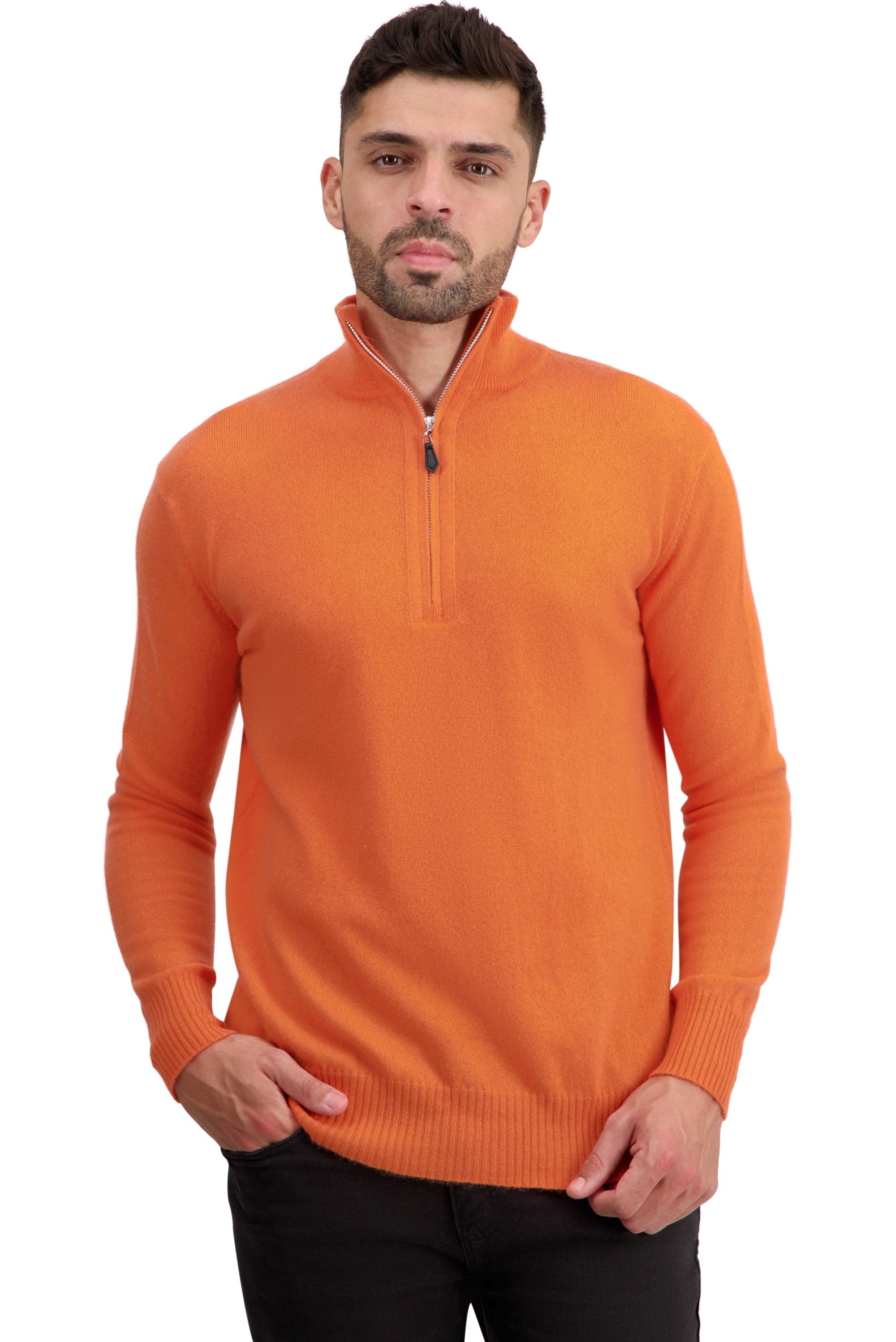 Toulon in cashmere uomo - nectarine - Mahogany