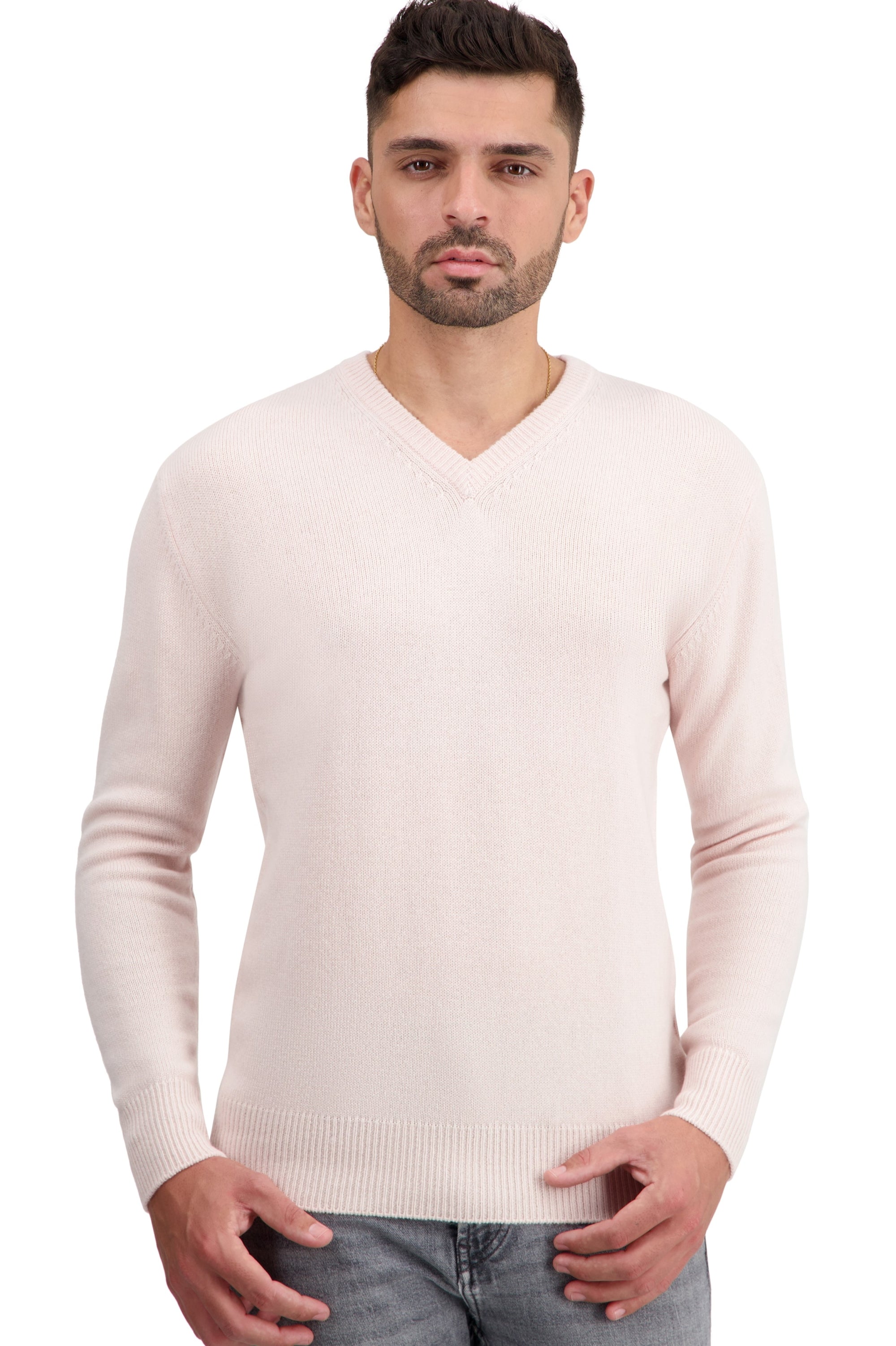 Tour in cashmere uomo - mallow - Mahogany