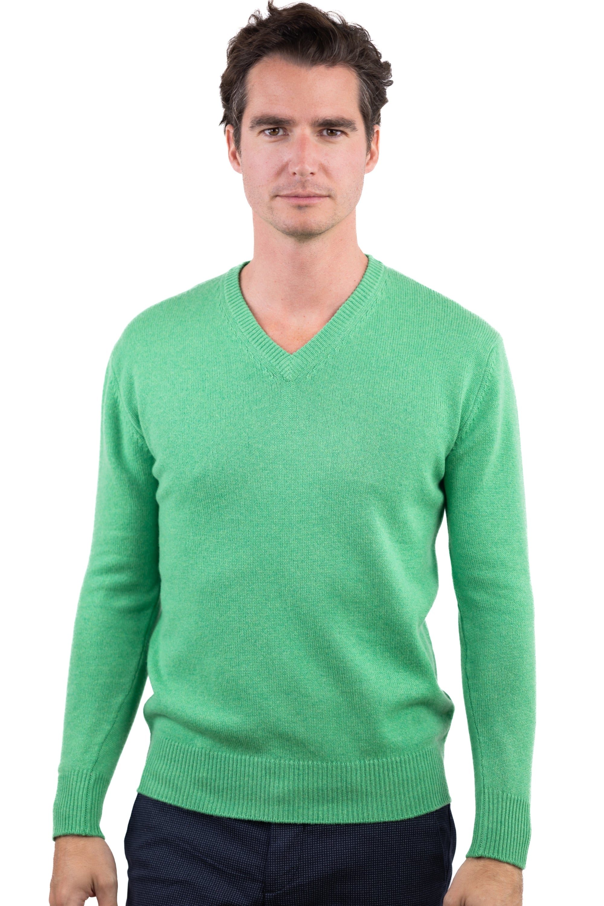 Tour in cashmere uomo - midori - Mahogany