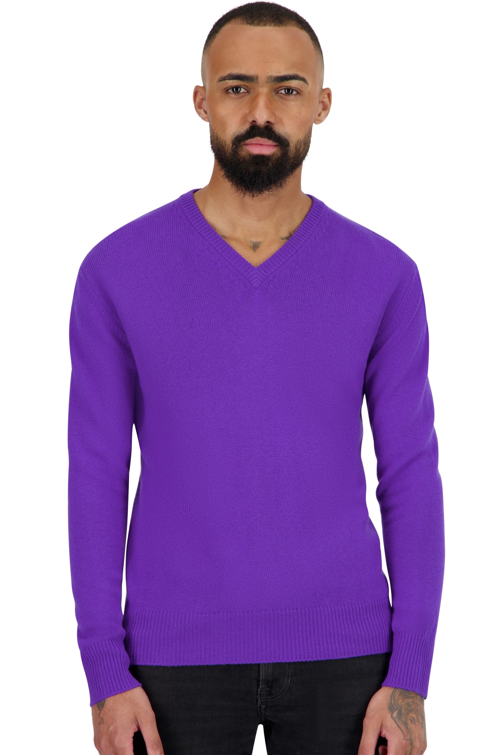 Tour in cashmere uomo - regent - Mahogany
