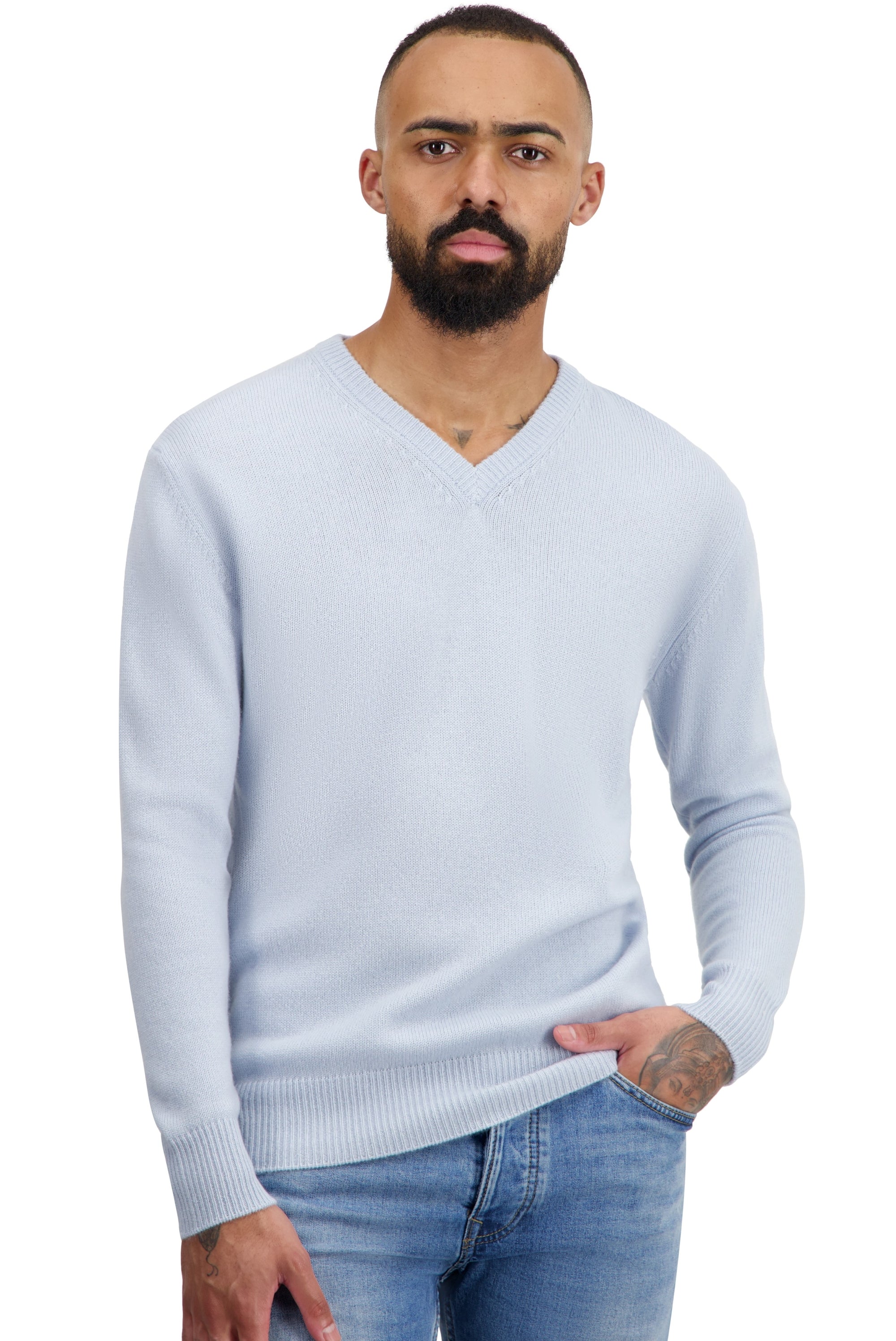Tour in cashmere uomo - whisper - Mahogany