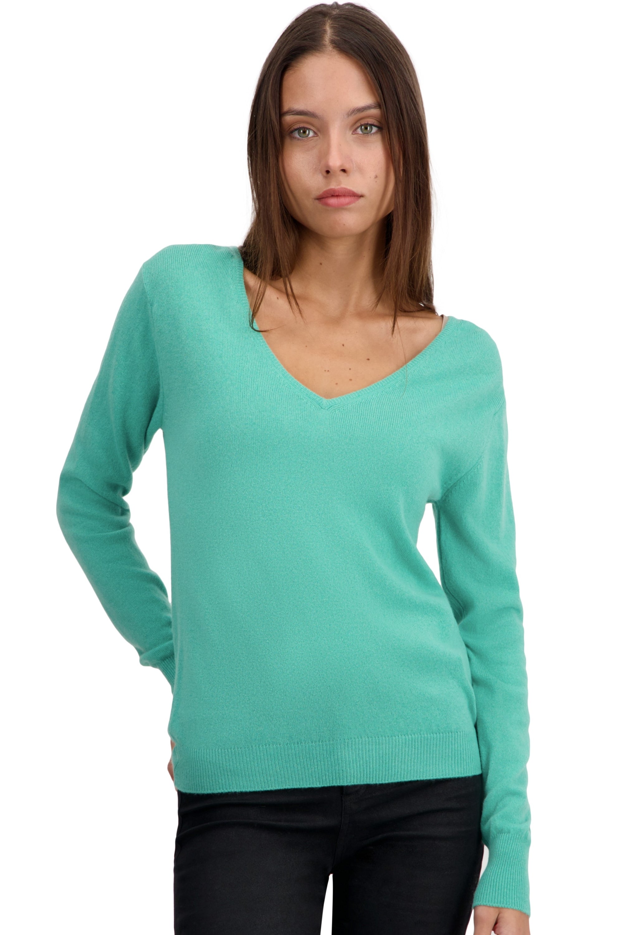 Trieste in cashmere donna - nile - Mahogany