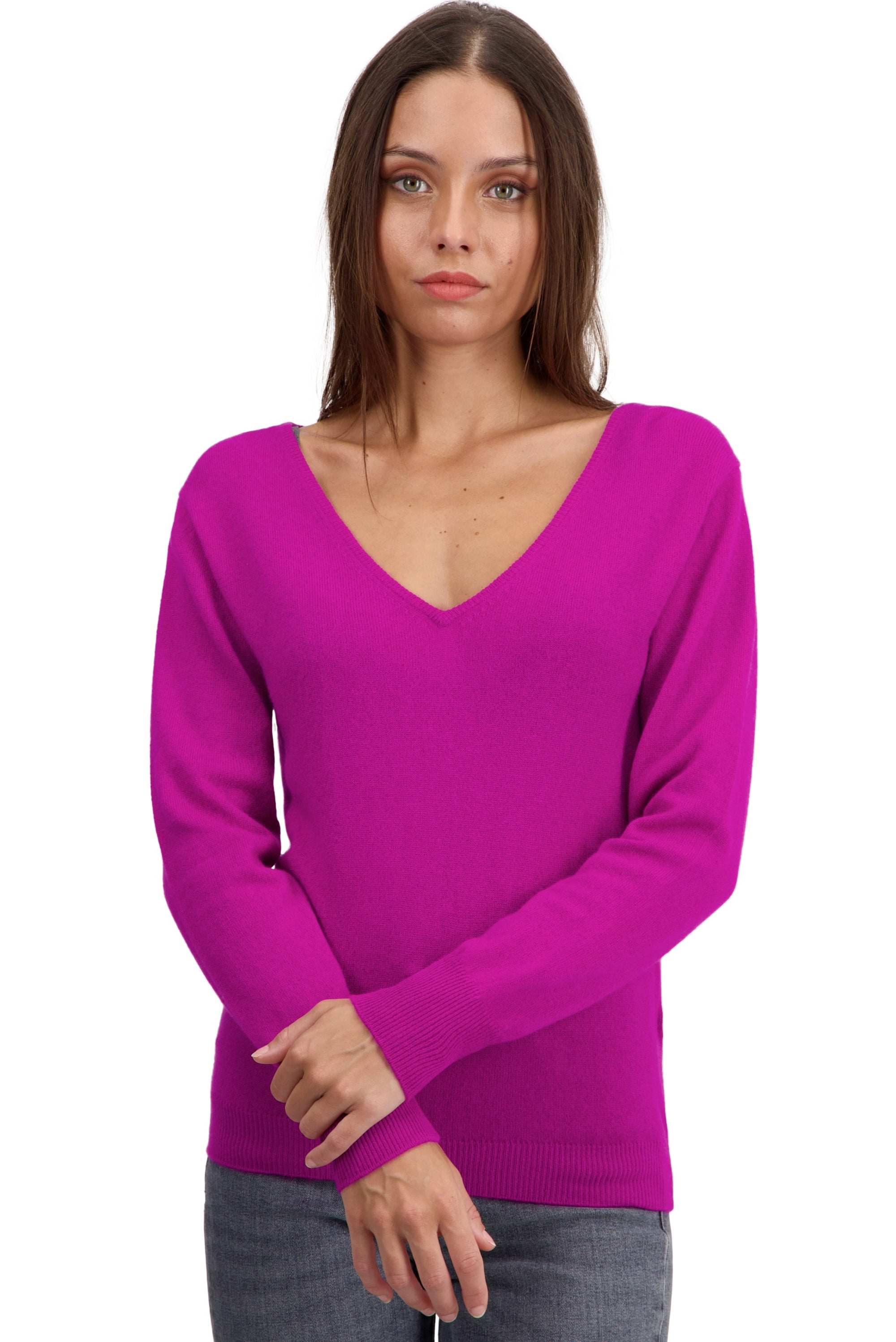 Trieste in cashmere donna - radiance - Mahogany