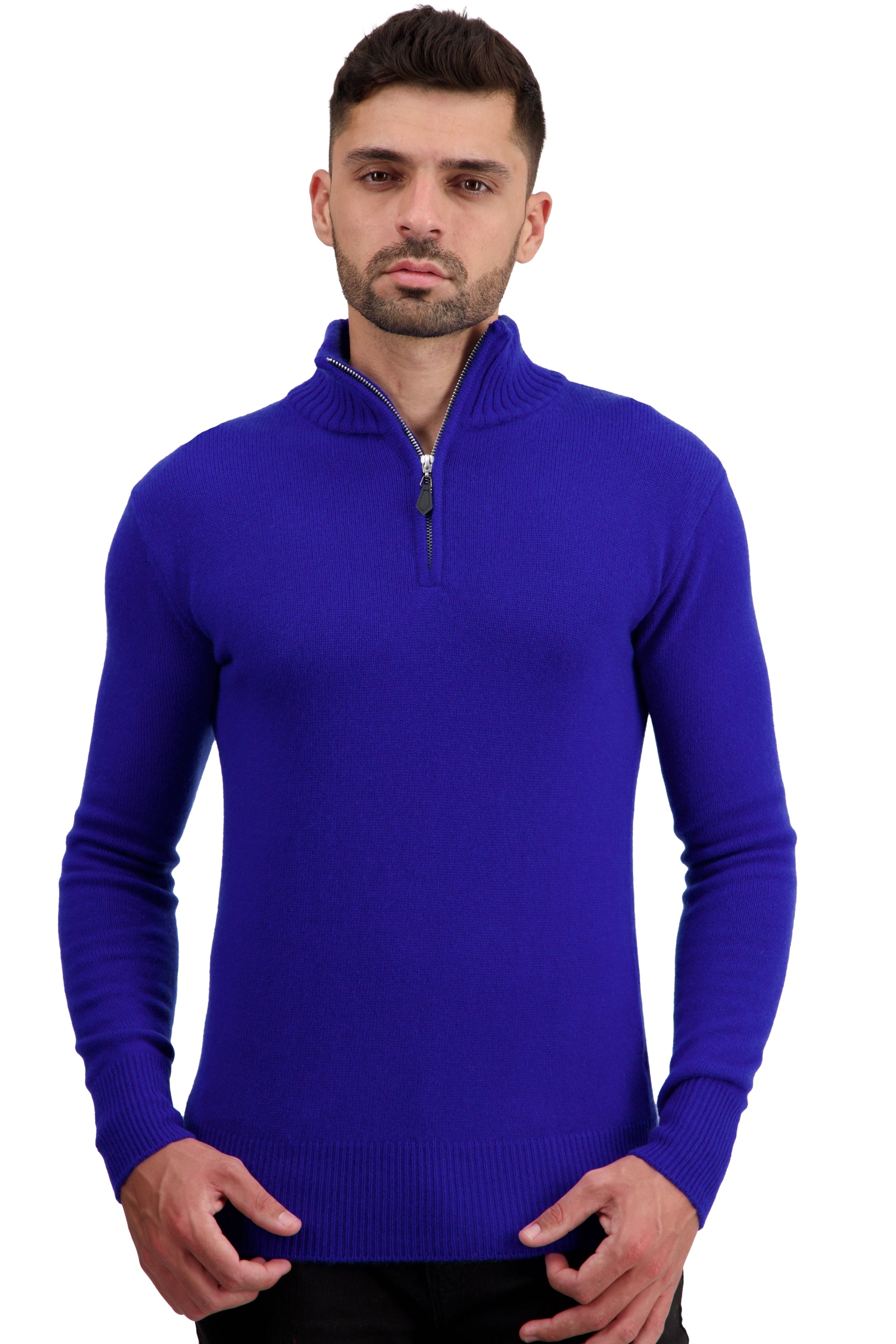 Donovan in cashmere da uomo - blu regata - Mahogany