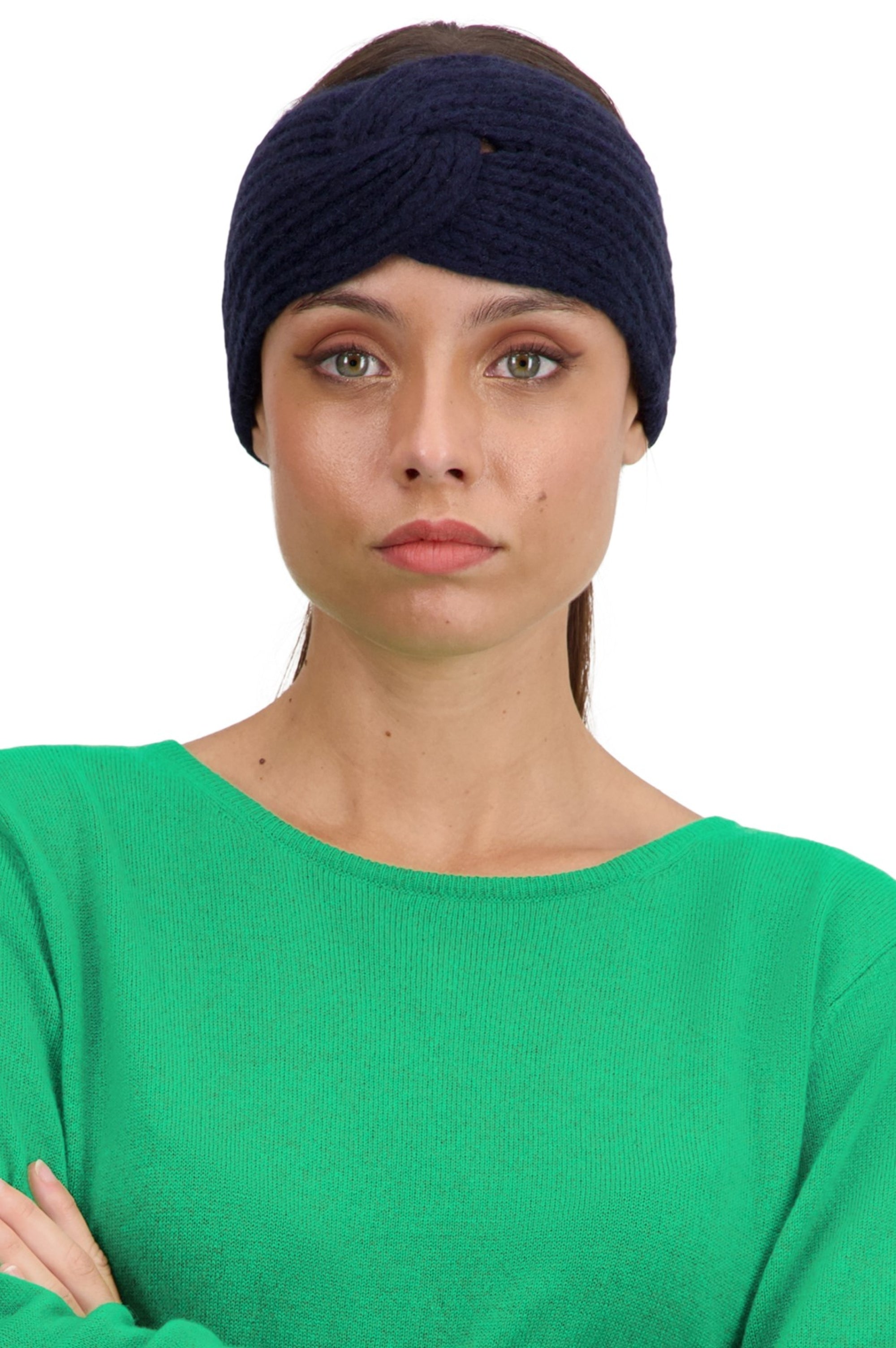 Taka in cashmere donna - blu marino scuro - Mahogany