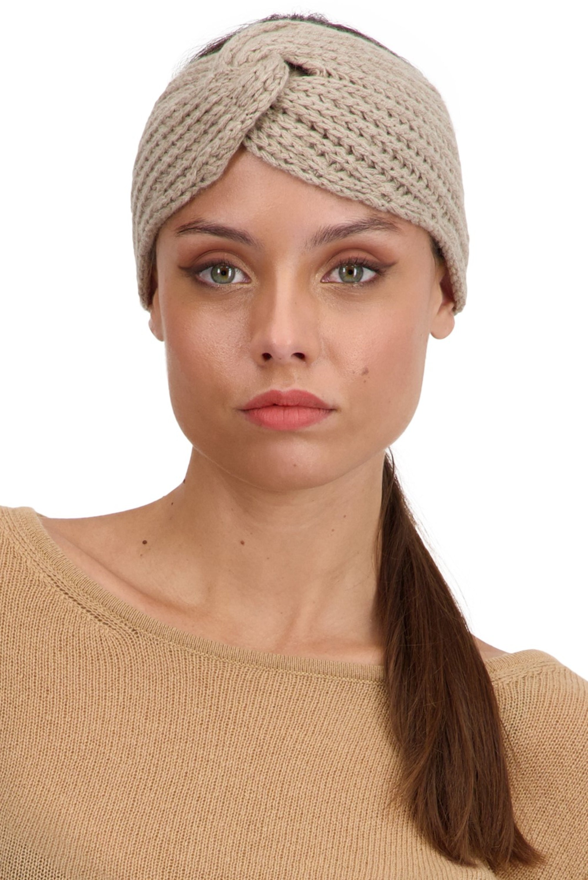 Taka in cashmere donna - natural brown - Mahogany