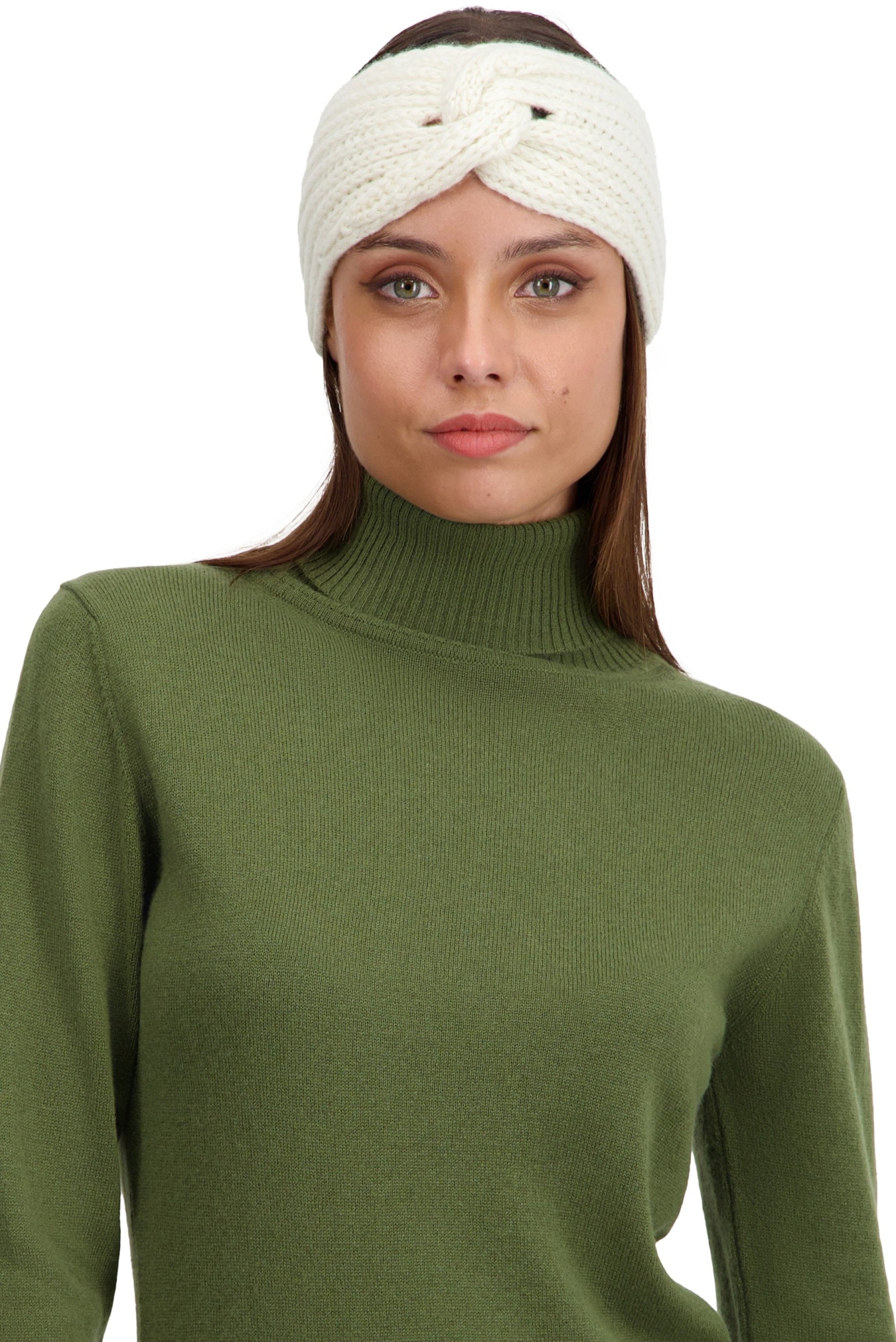 Taka in cashmere donna - natural écru - Mahogany