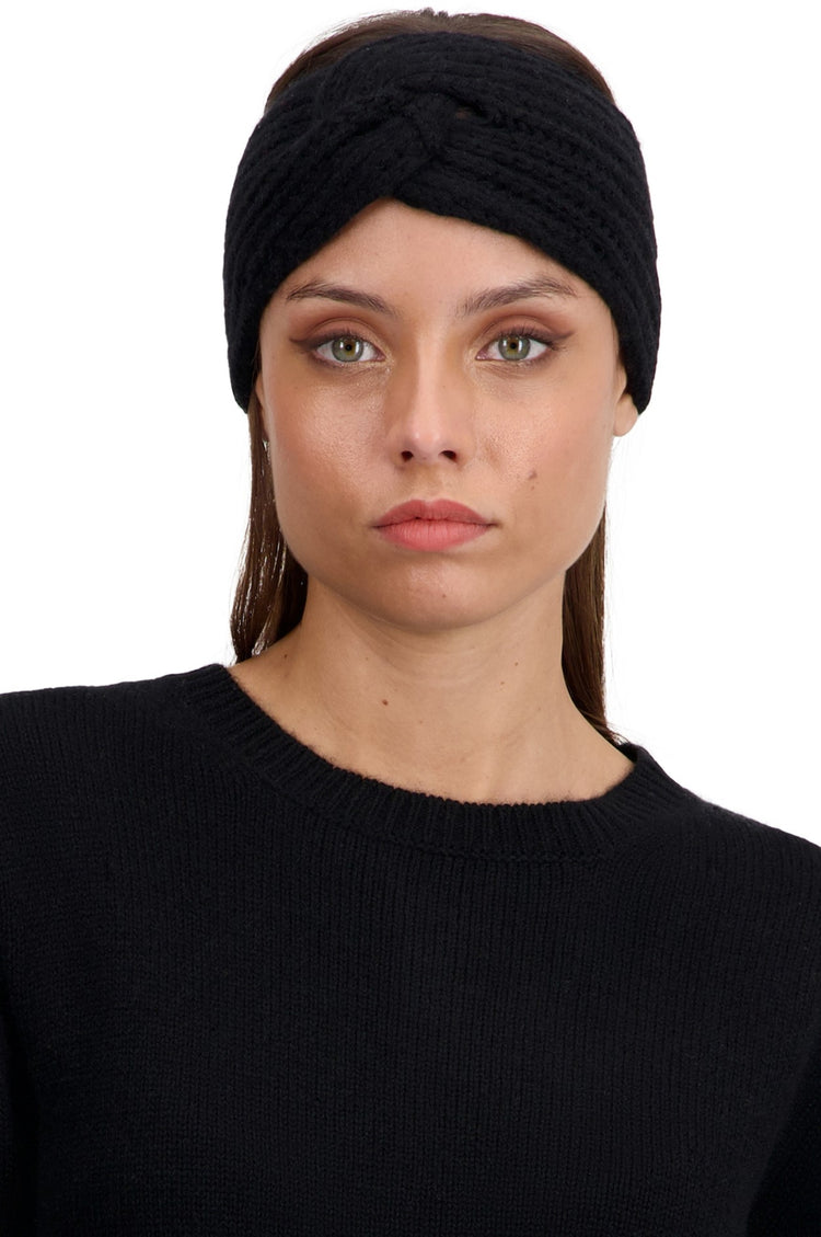 Taka in cashmere donna - nero - Mahogany