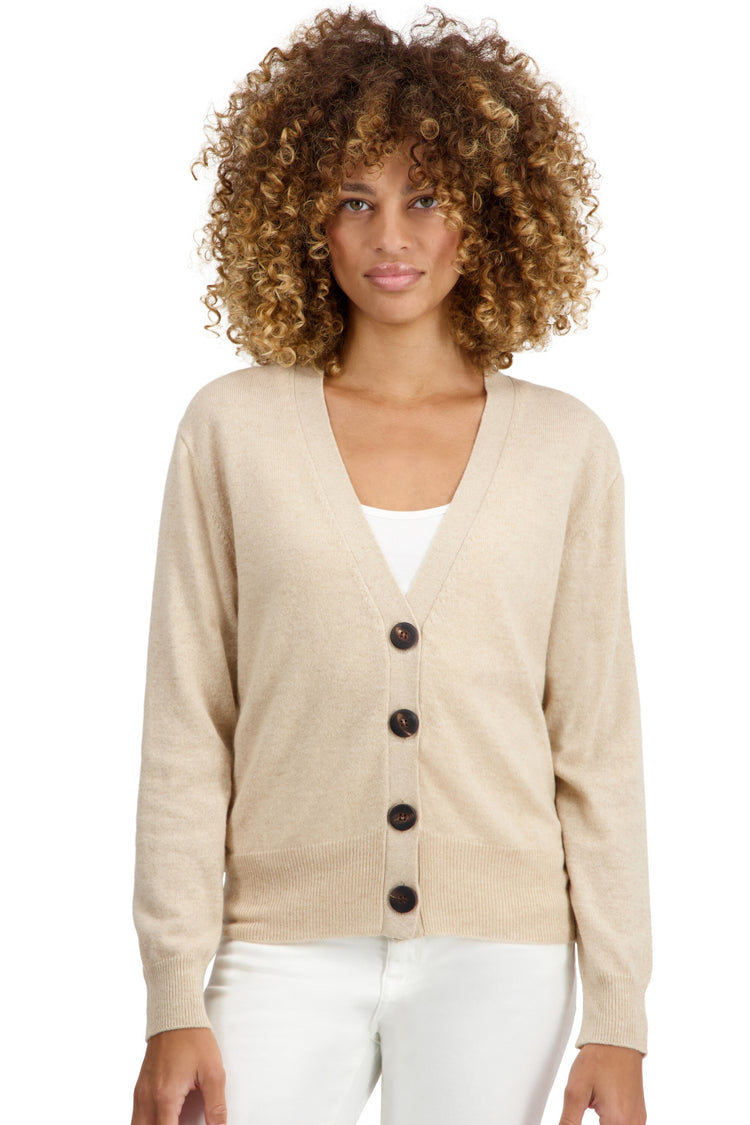 Talitha in cashmere donna - natural beige - Mahogany