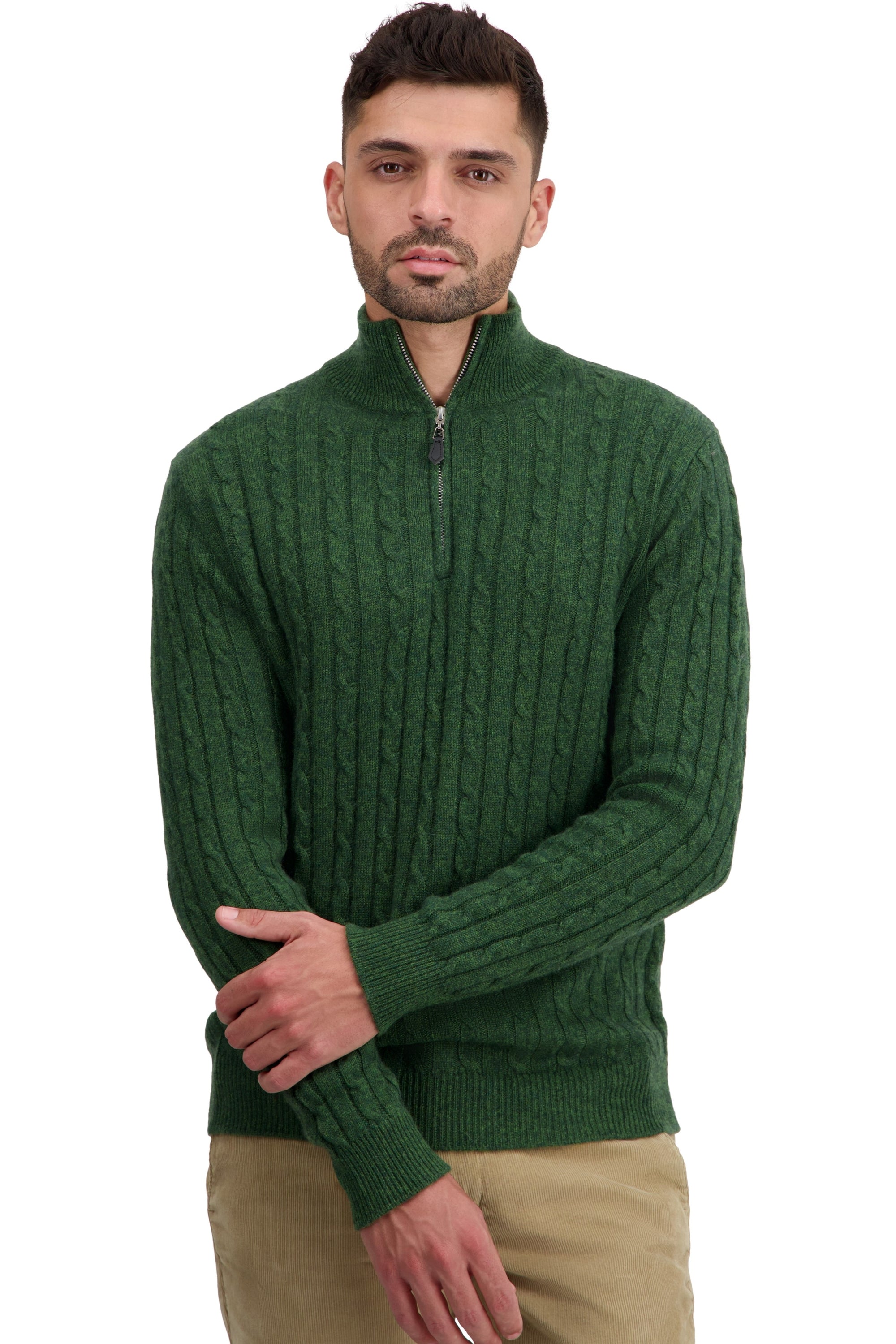 Taurus in cashmere uomo - cedar - Mahogany