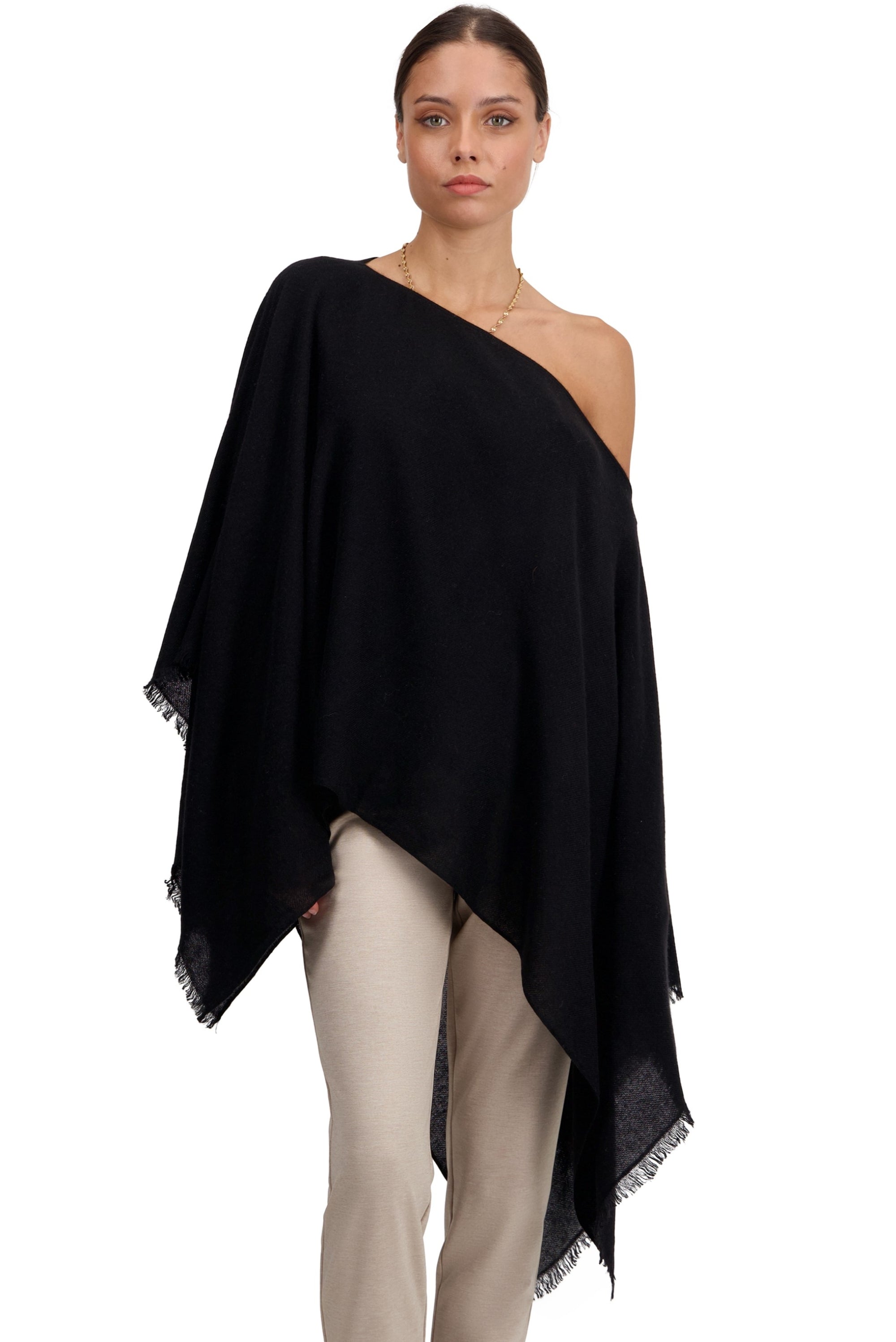 Tokyo in cashmere donna - nero - Mahogany