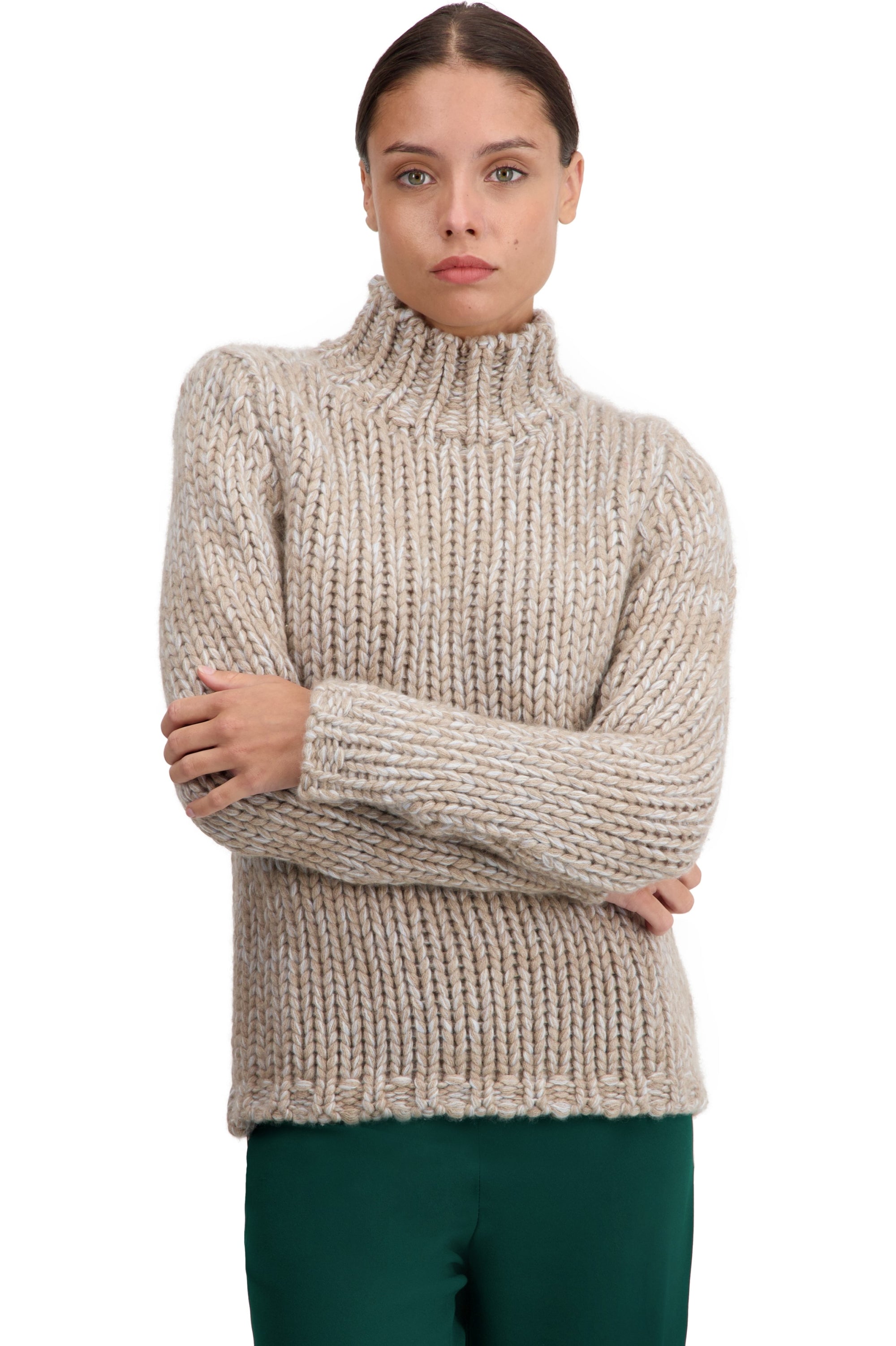 Toxane in cashmere donna - natural brown / natural écru / cielo - Mahogany