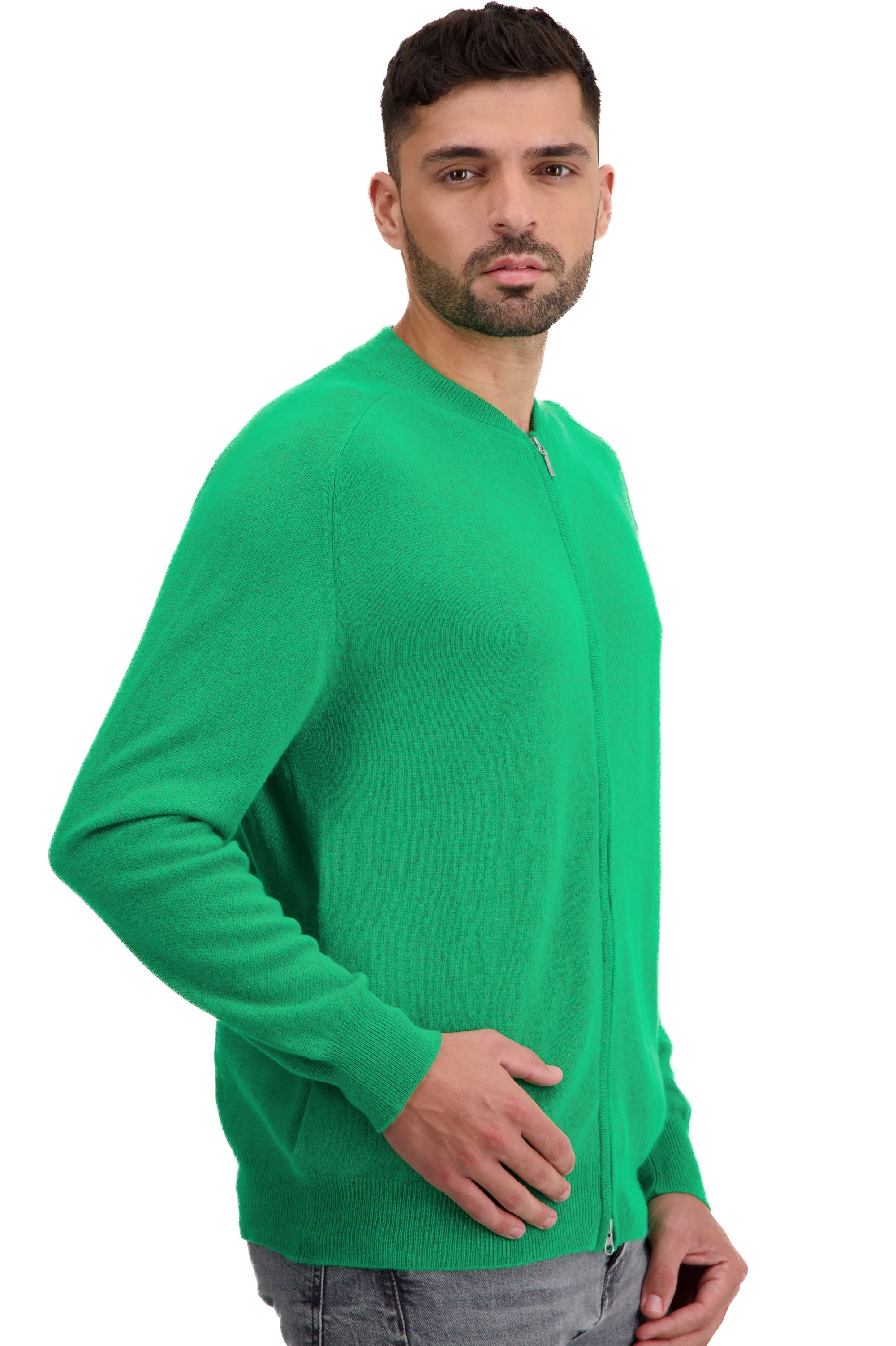 Tajmahal en cachemire homme - Vue 1 - new green - Mahogany