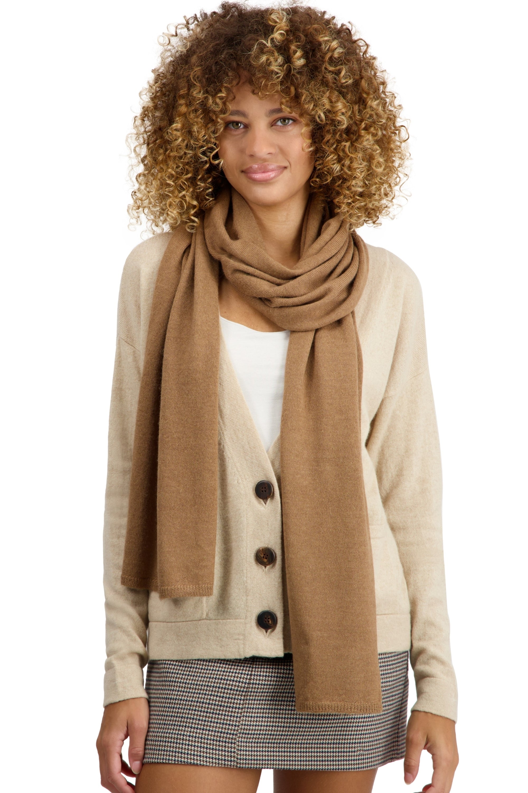 Tyson en baby alpaga mixte - Vue 2 - caramel - Mahogany