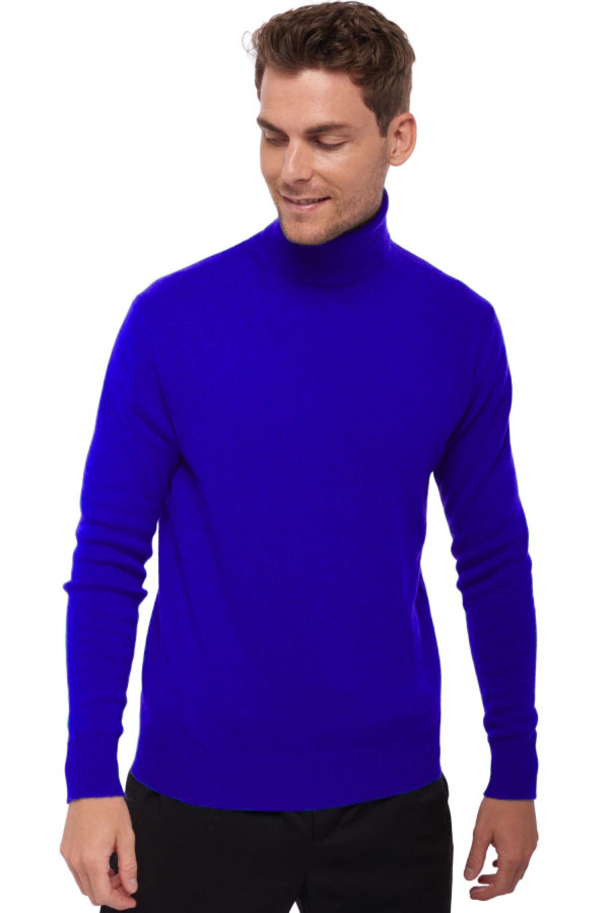 Edgar 4F in cashmere uomo - blu regata - Mahogany