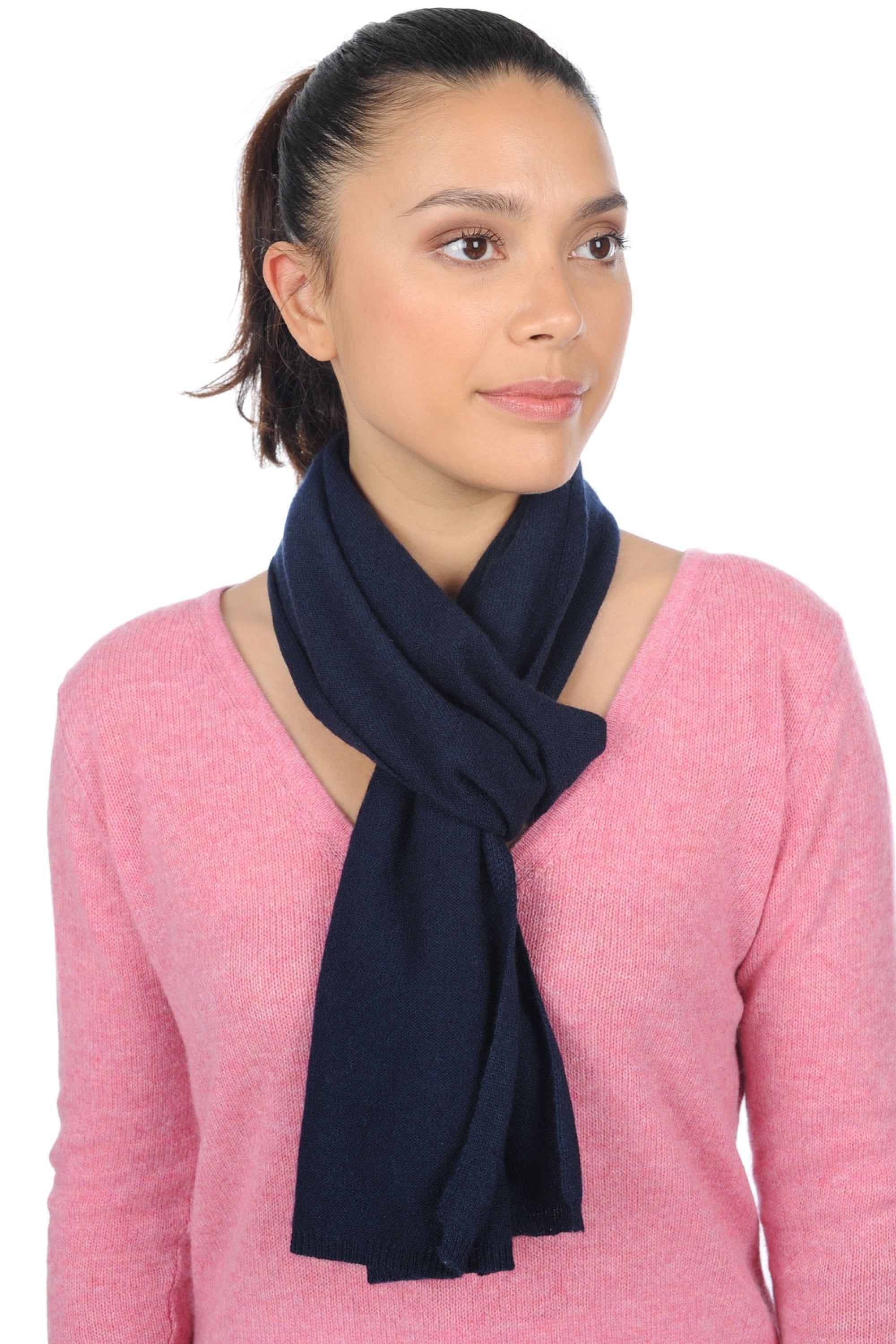 Woolozone in cashmere e lana mista - marine - Mahogany