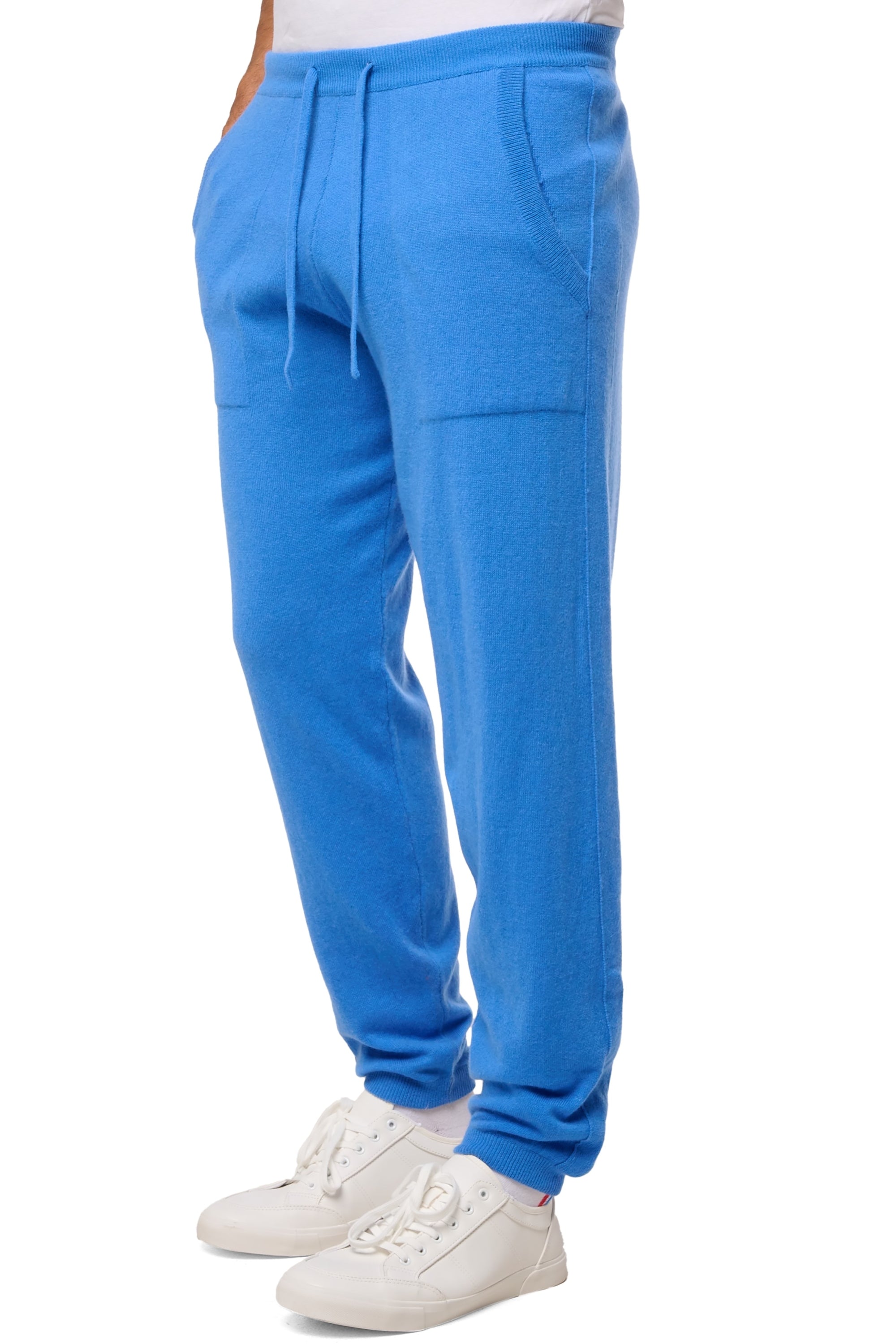 Sanaga in cashmere uomo - tetbury blue - Mahogany