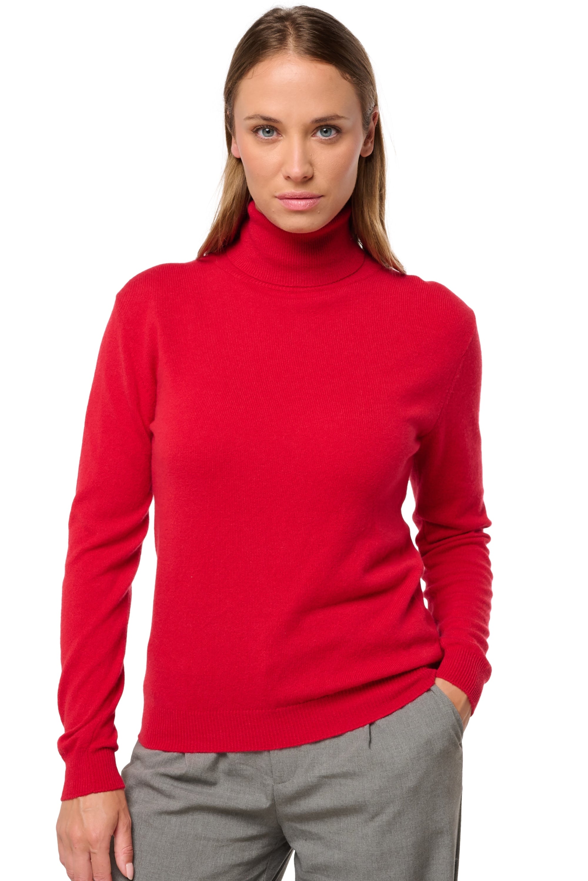 Tale in cashmere donna - deep red - Mahogany
