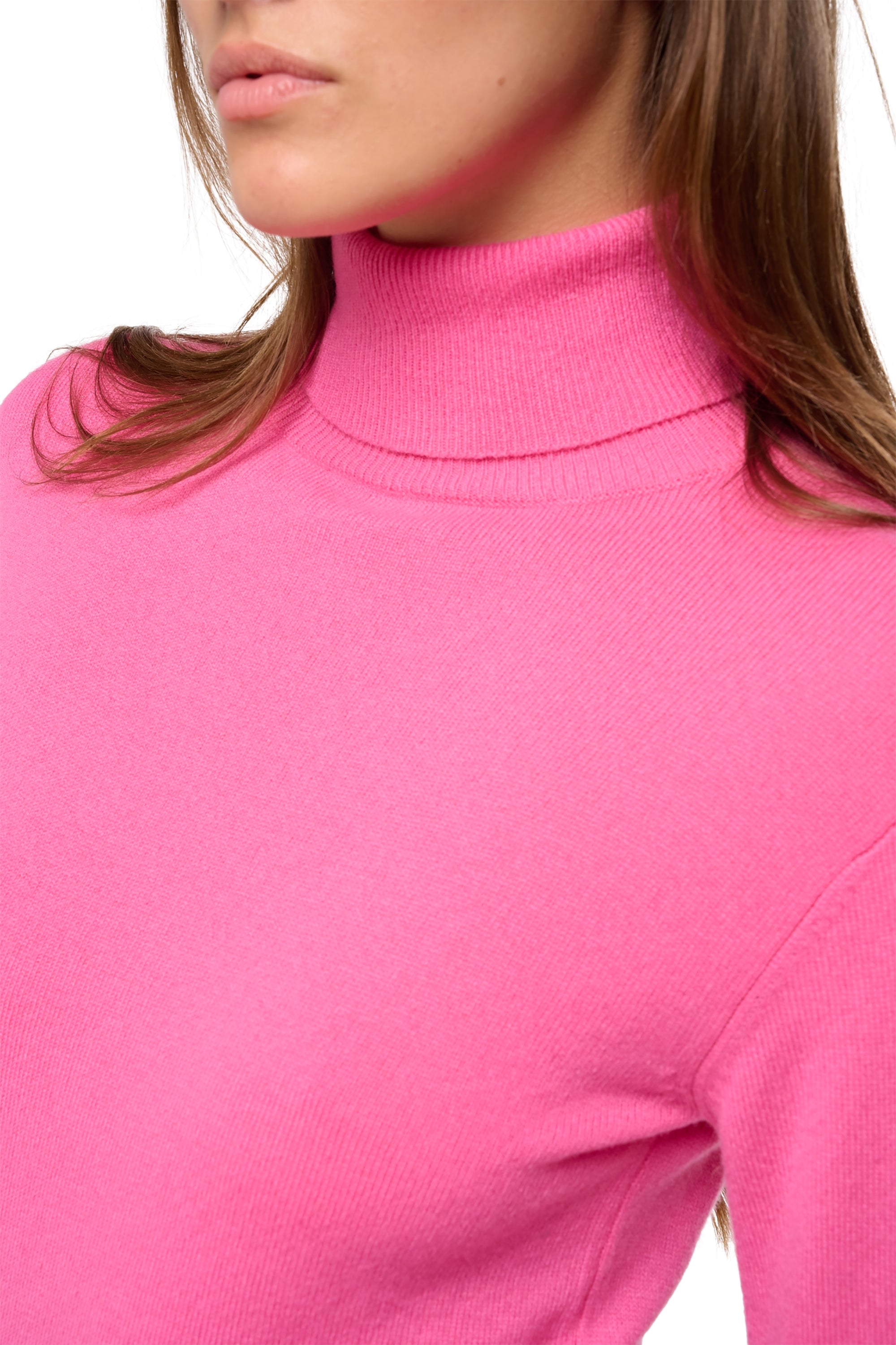Tale en cachemire femme - Vue 1 - flashy rose - Mahogany
