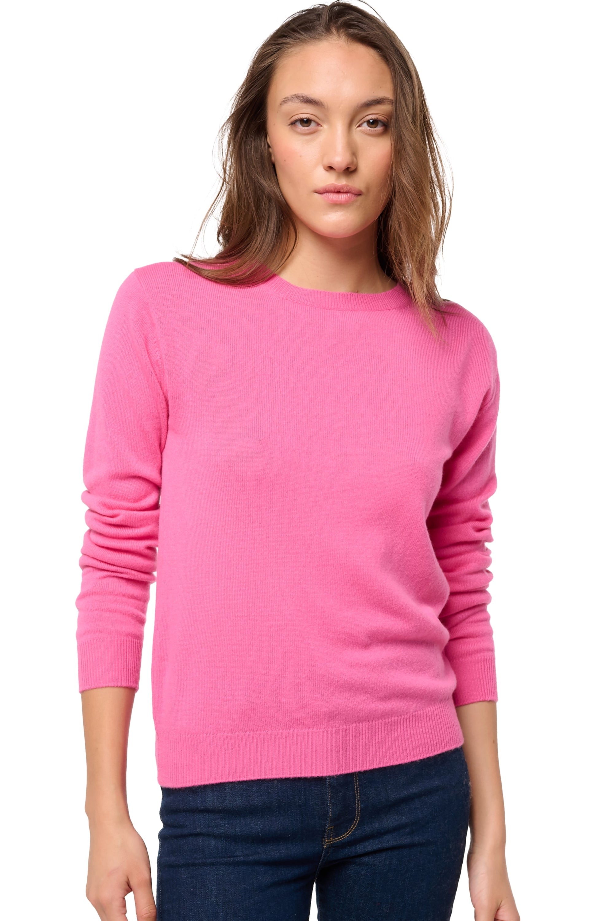 Thalia in cashmere donna - flashy rose - Mahogany