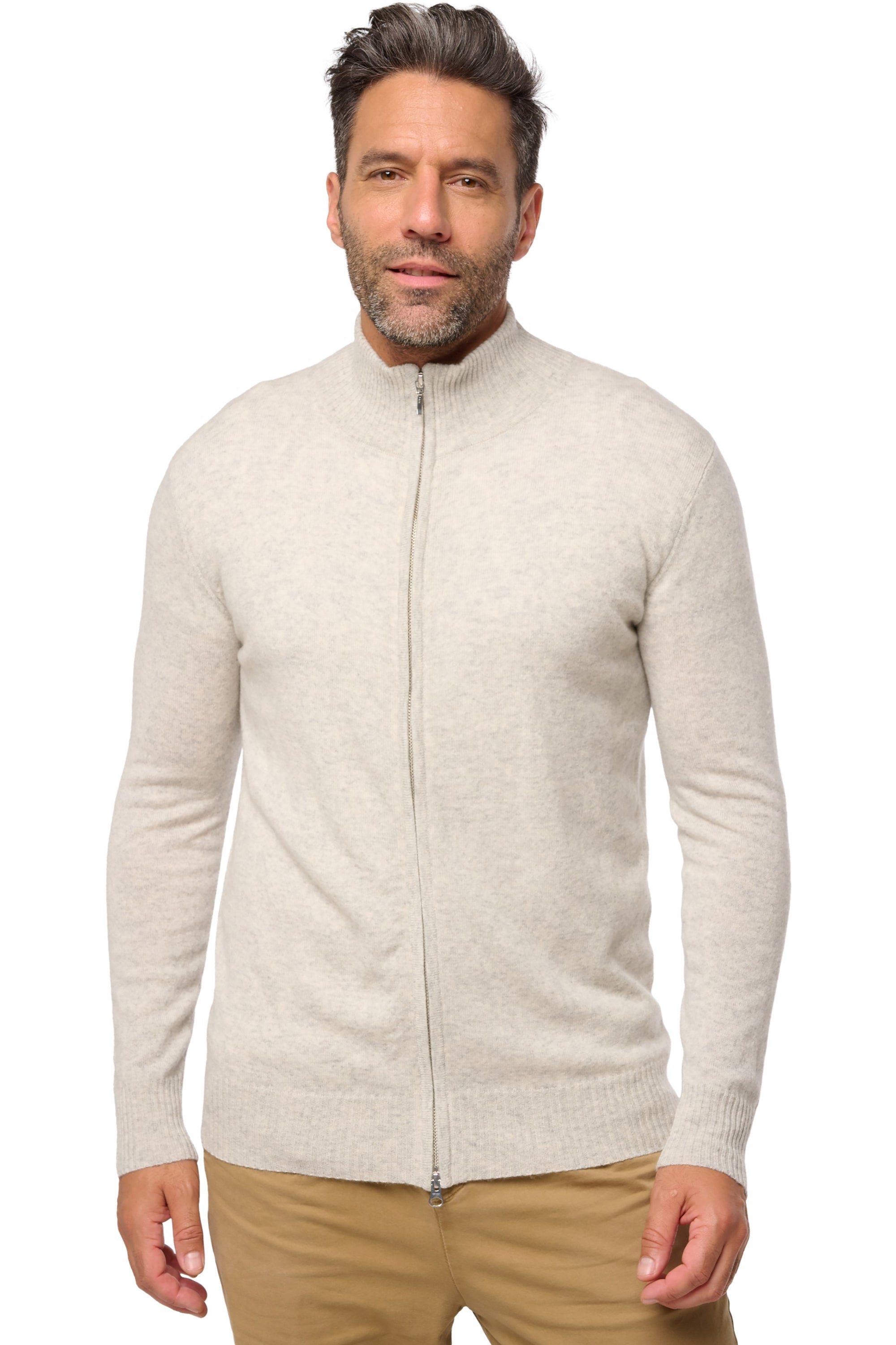 Thobias in cashmere uomo - blizard - Mahogany