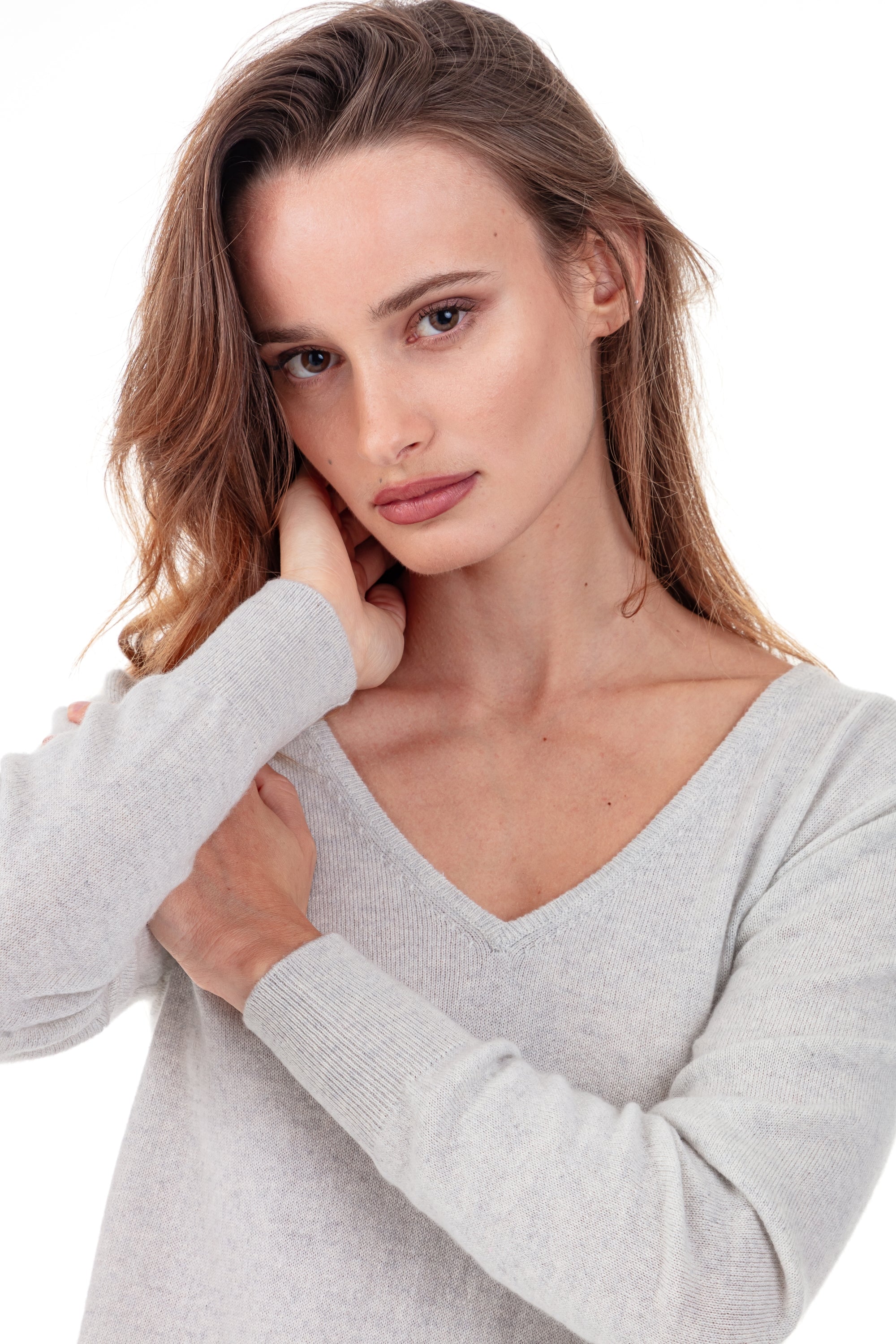 Trieste en cachemire femme - Vue 1 - fluo white - Mahogany