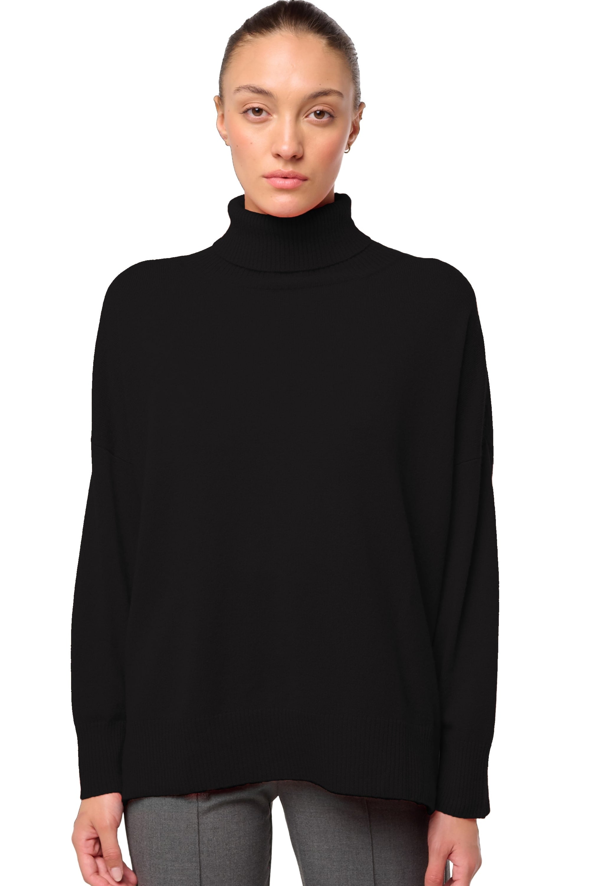 Dakota in cashmere donna - nero - Mahogany