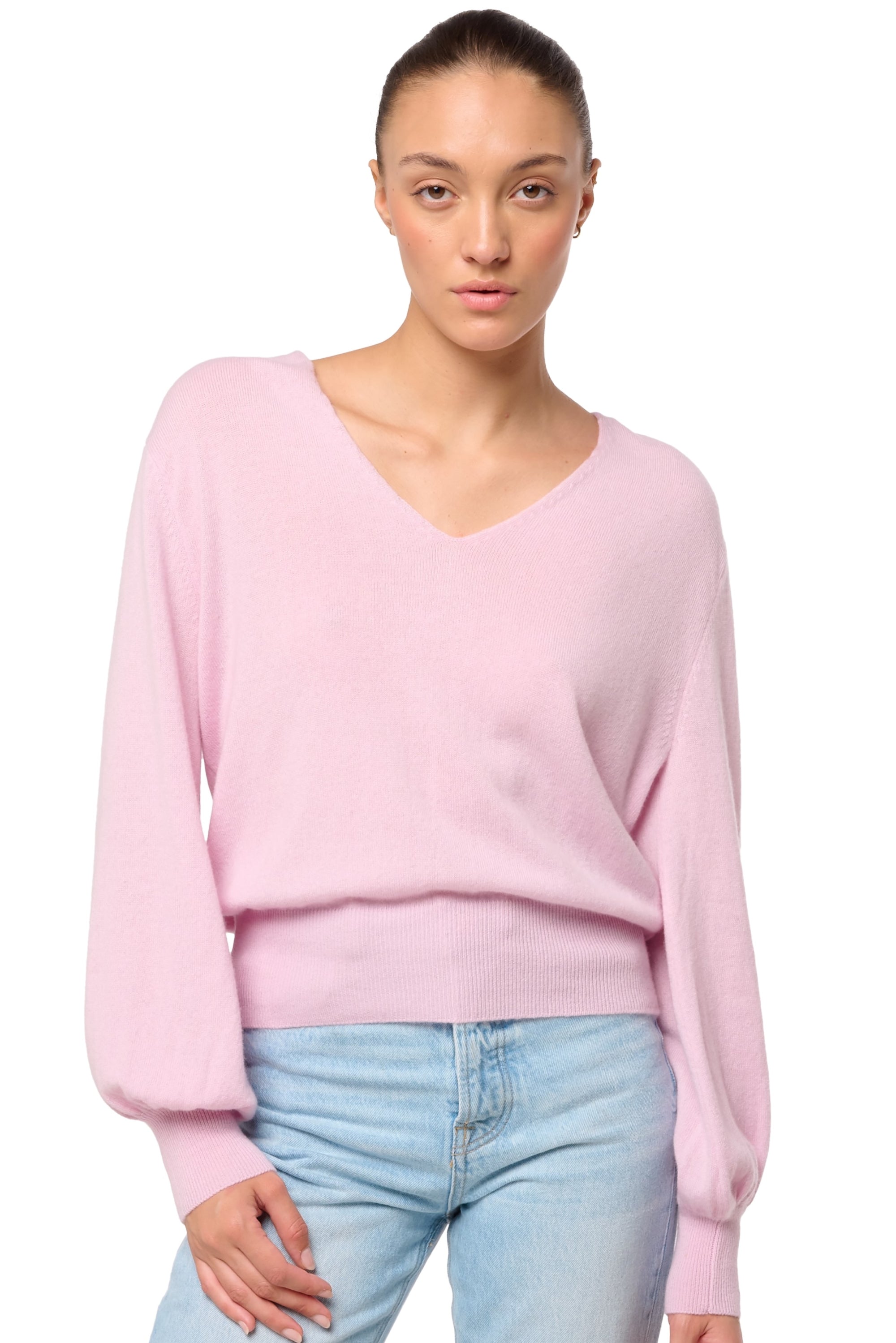 Deau in cashmere donna - pale purple - Mahogany