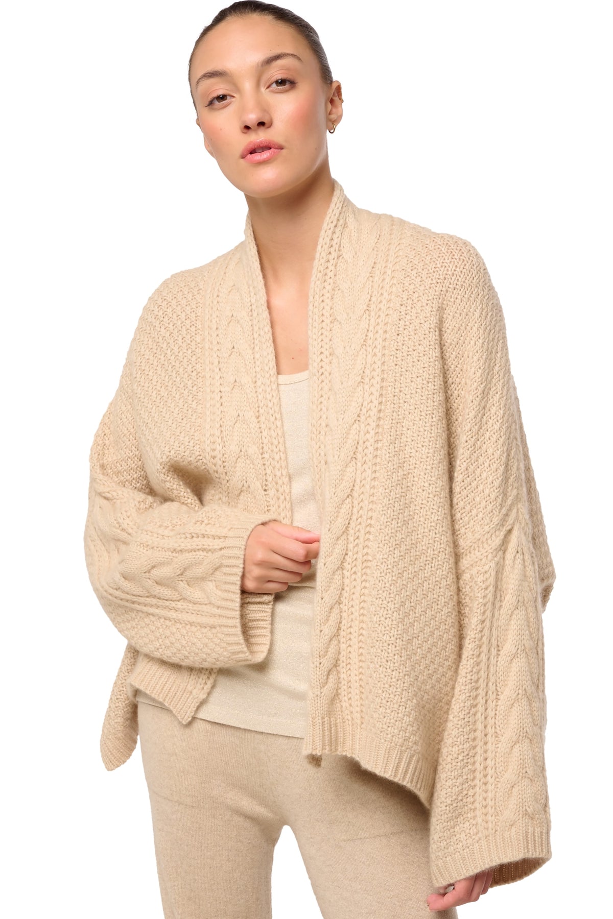 Divine en cachemire femme - Vue 2 - natural beige - Mahogany