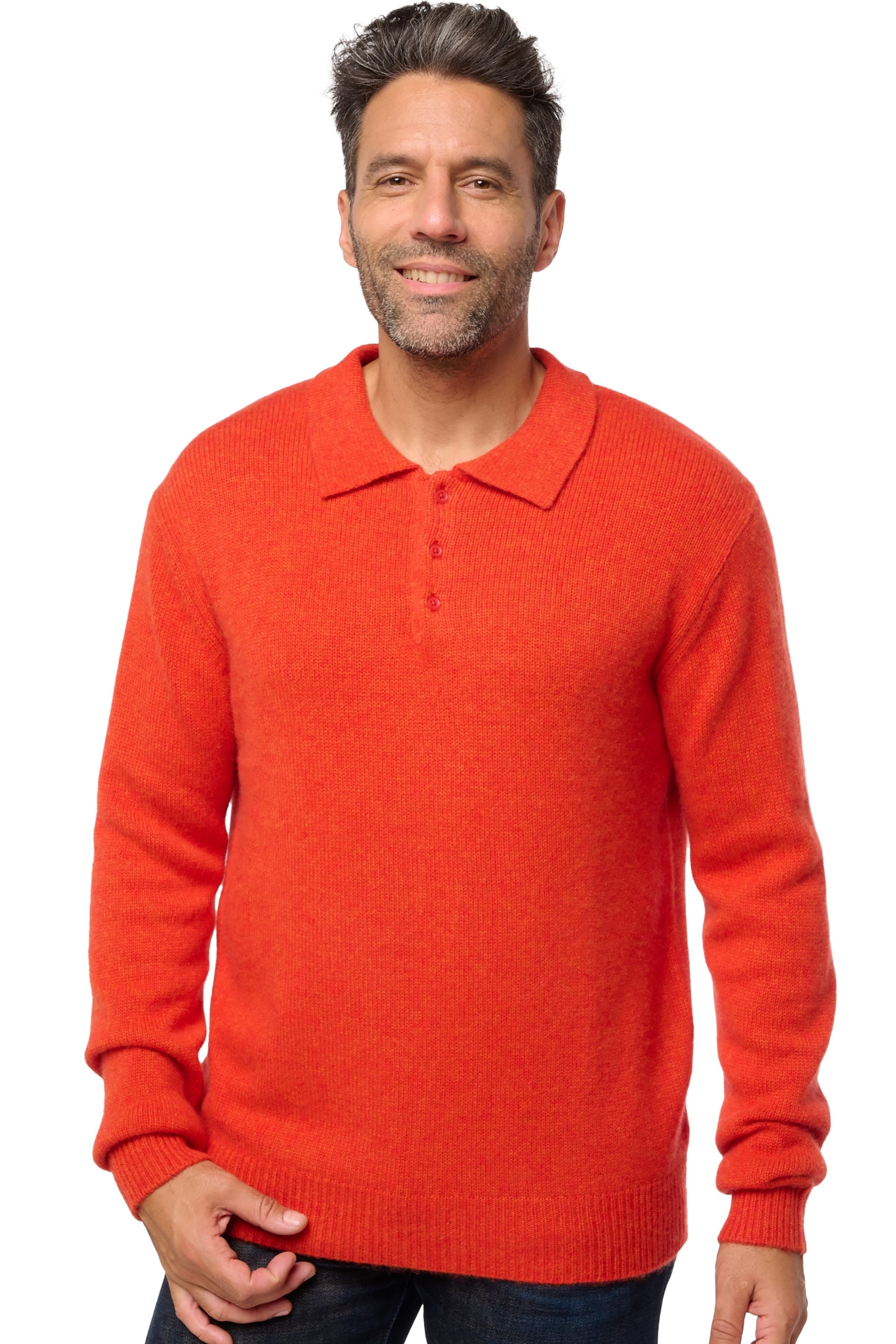 Drome in cashmere uomo - paprika - Mahogany