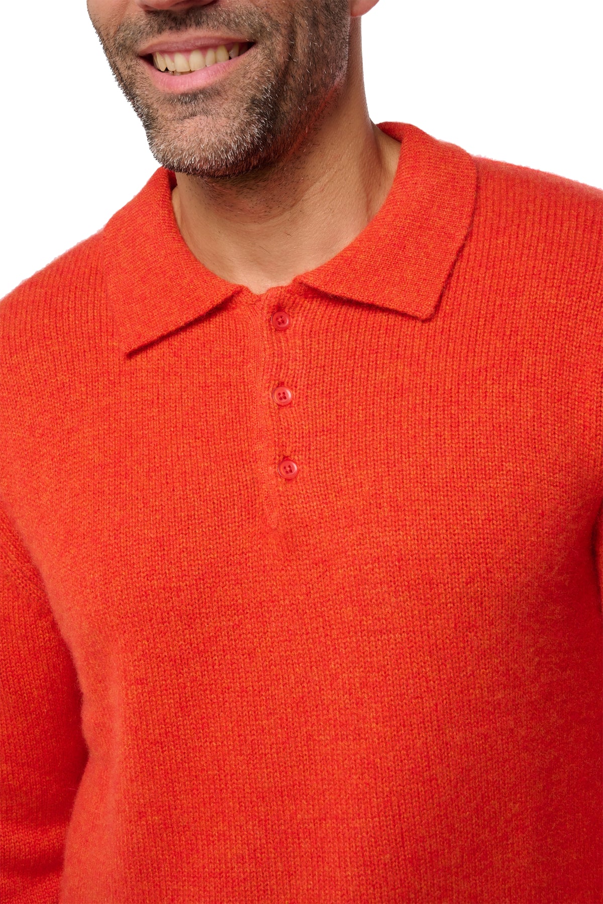 Drome en cachemire homme - Vue 1 - paprika - Mahogany