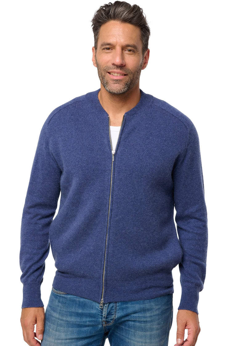 Dwaren in cashmere uomo - indigo - Mahogany