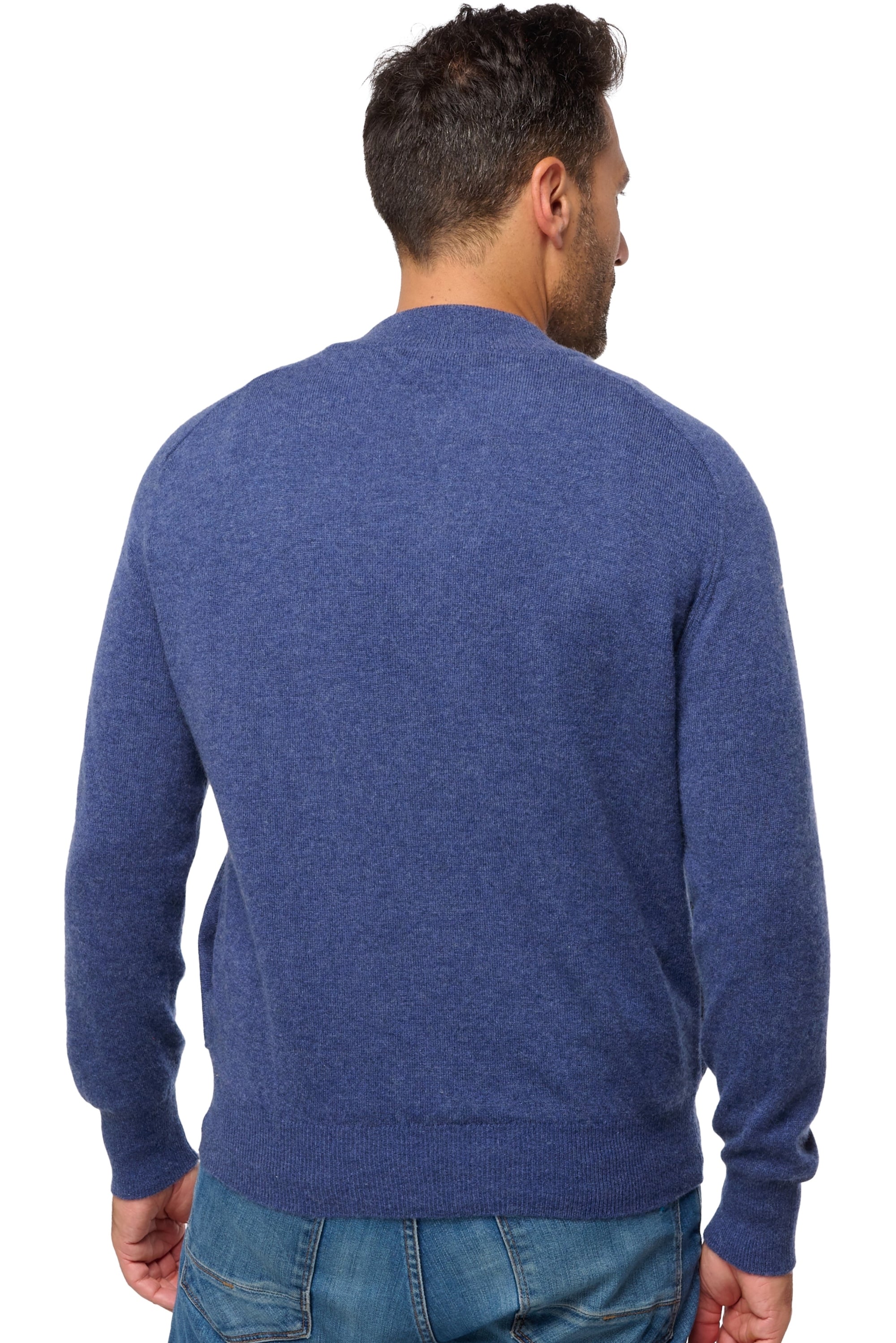 Dwaren en cachemire homme - Vue 3 - indigo - Mahogany