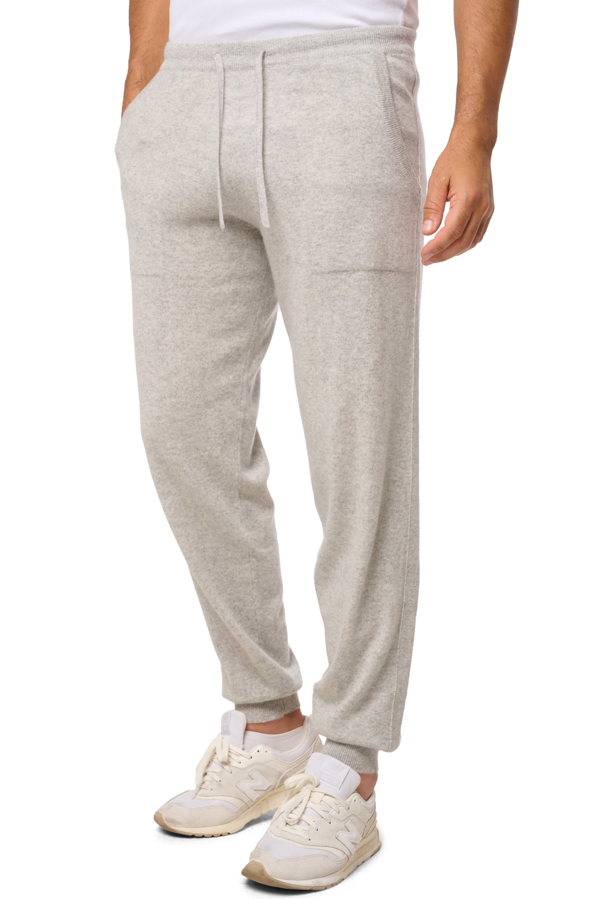 Sanaga in cashmere uomo - flanella chiné - Mahogany