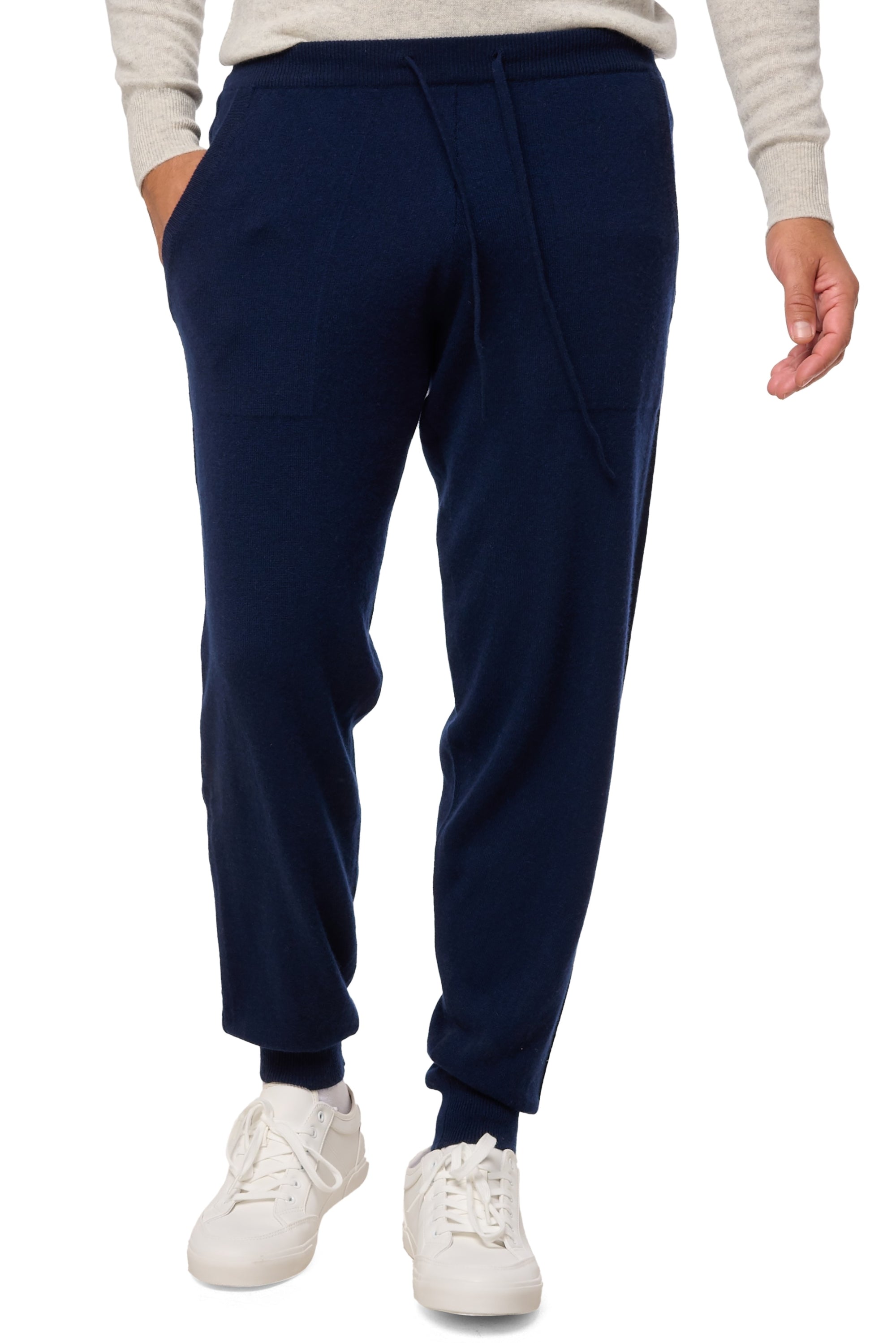 Sanaga in cashmere uomo - blu marino scuro - Mahogany