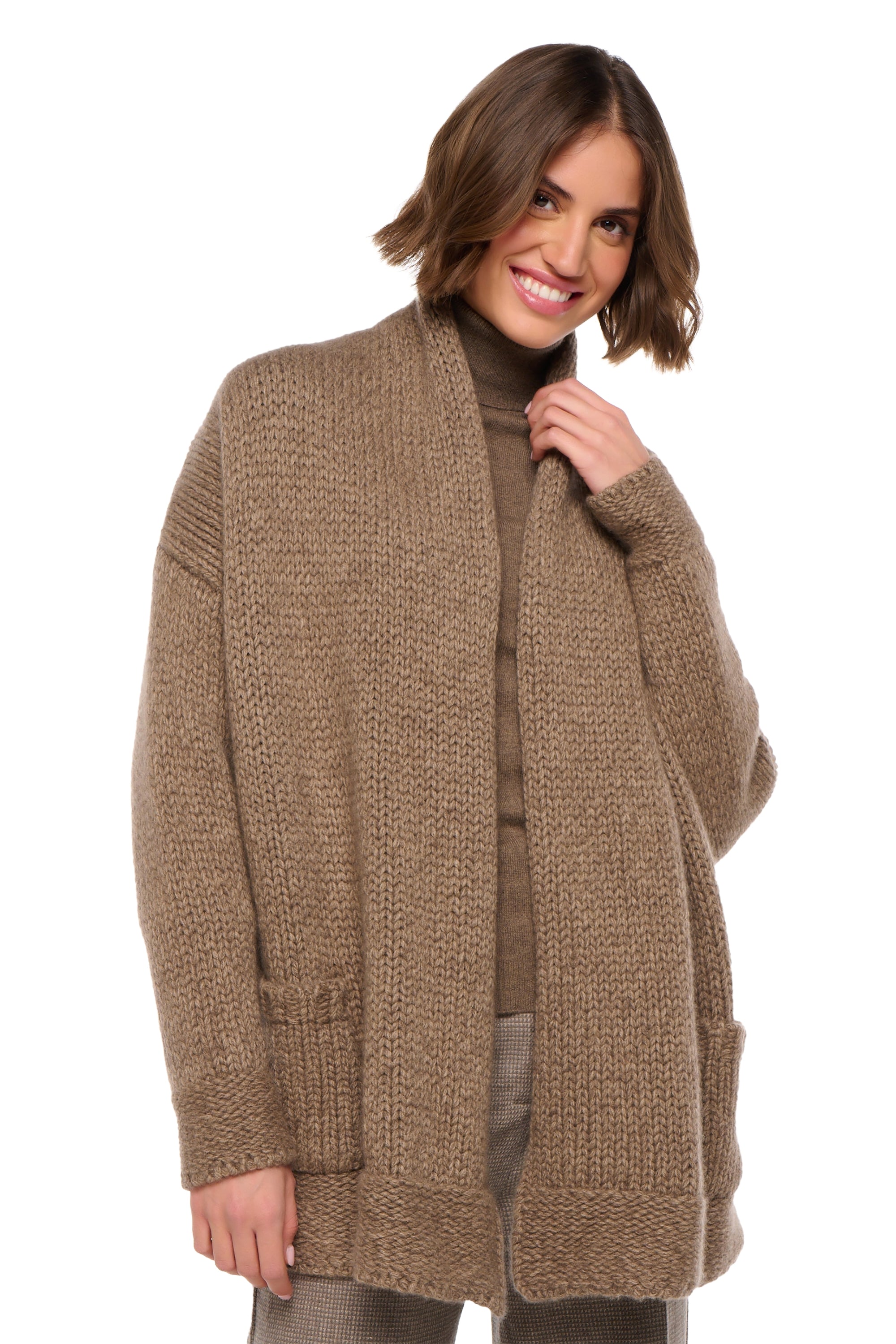 Vienne in cashmere donna - natural stone / natural brown - Mahogany