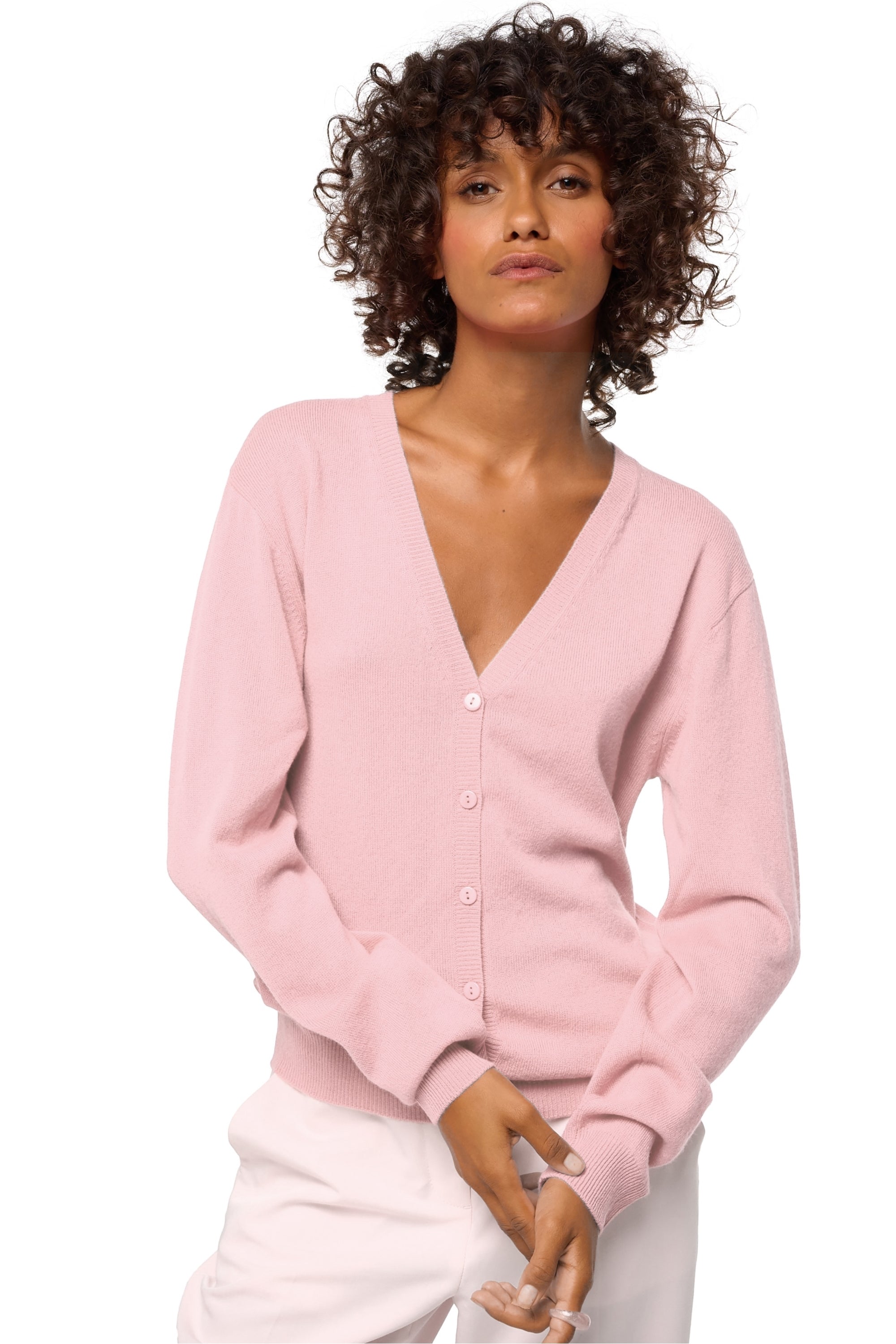 Taline in cashmere donna - pixie - Mahogany