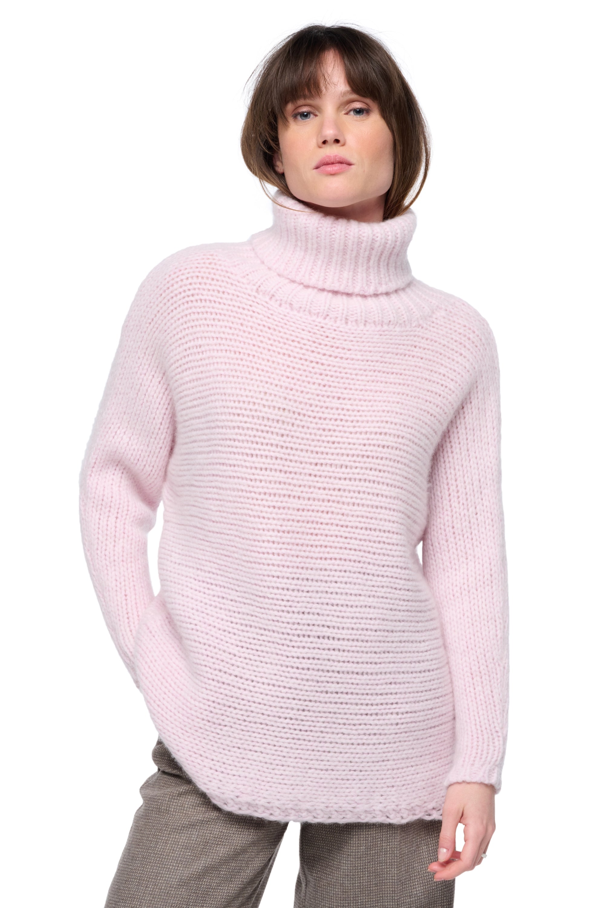 Stendhal in cashmere donna - posy - Mahogany